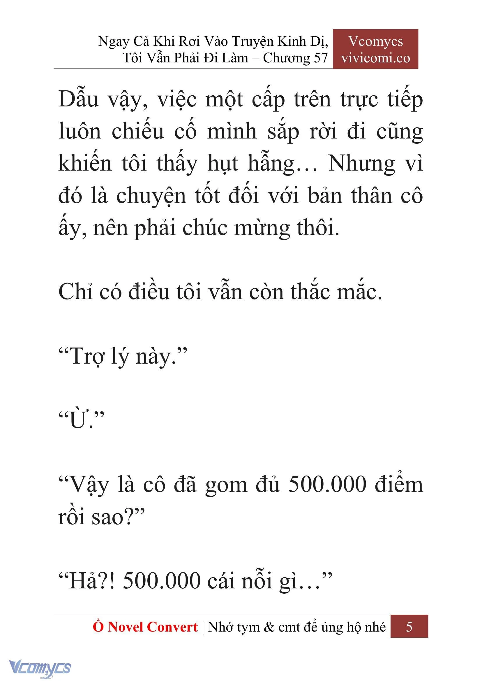 [Novel] Ngay Cả Khi Rơi Vào Truyện Kinh Dị, Tôi Vẫn Phải Đi Làm Chapter  57 - 8