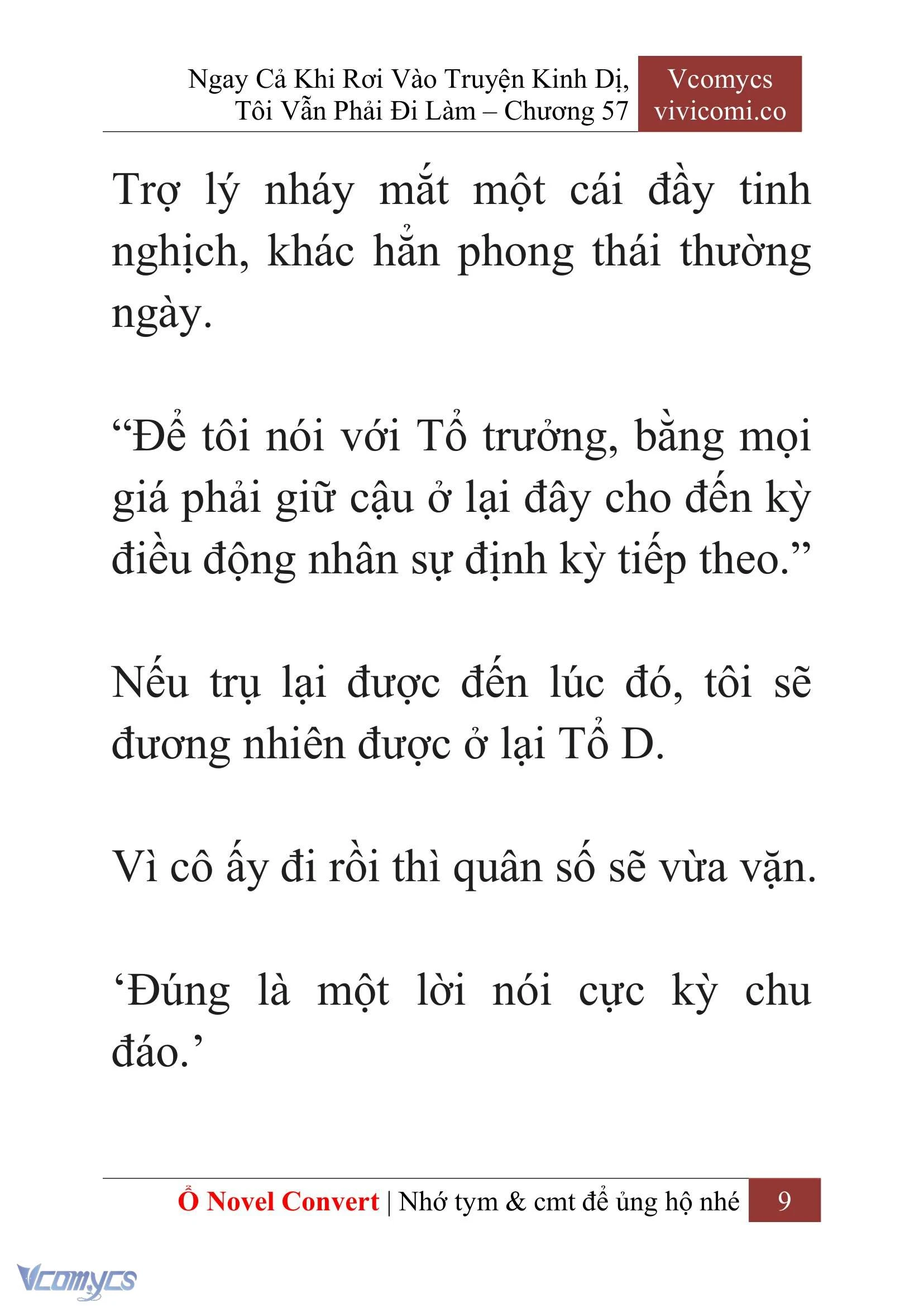 [Novel] Ngay Cả Khi Rơi Vào Truyện Kinh Dị, Tôi Vẫn Phải Đi Làm Chapter  57 - 12