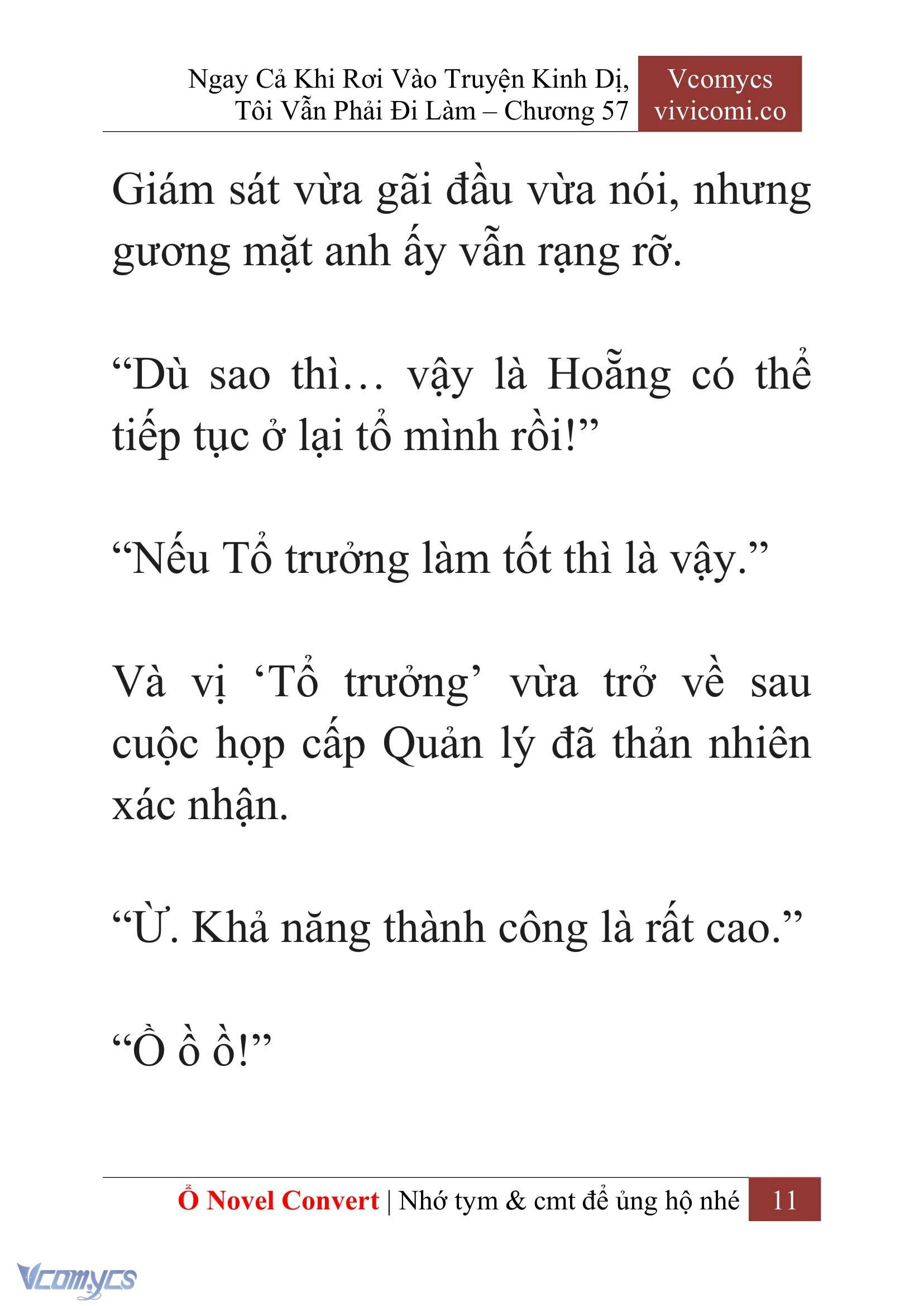 [Novel] Ngay Cả Khi Rơi Vào Truyện Kinh Dị, Tôi Vẫn Phải Đi Làm Chapter  57 - 14