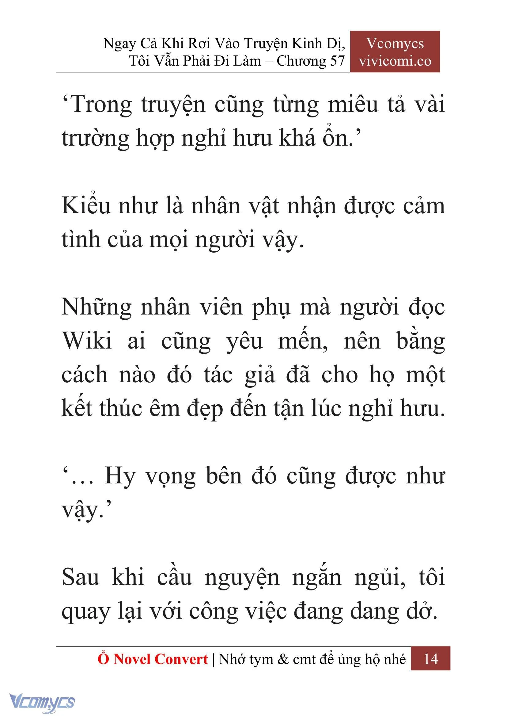 [Novel] Ngay Cả Khi Rơi Vào Truyện Kinh Dị, Tôi Vẫn Phải Đi Làm Chapter  57 - 17