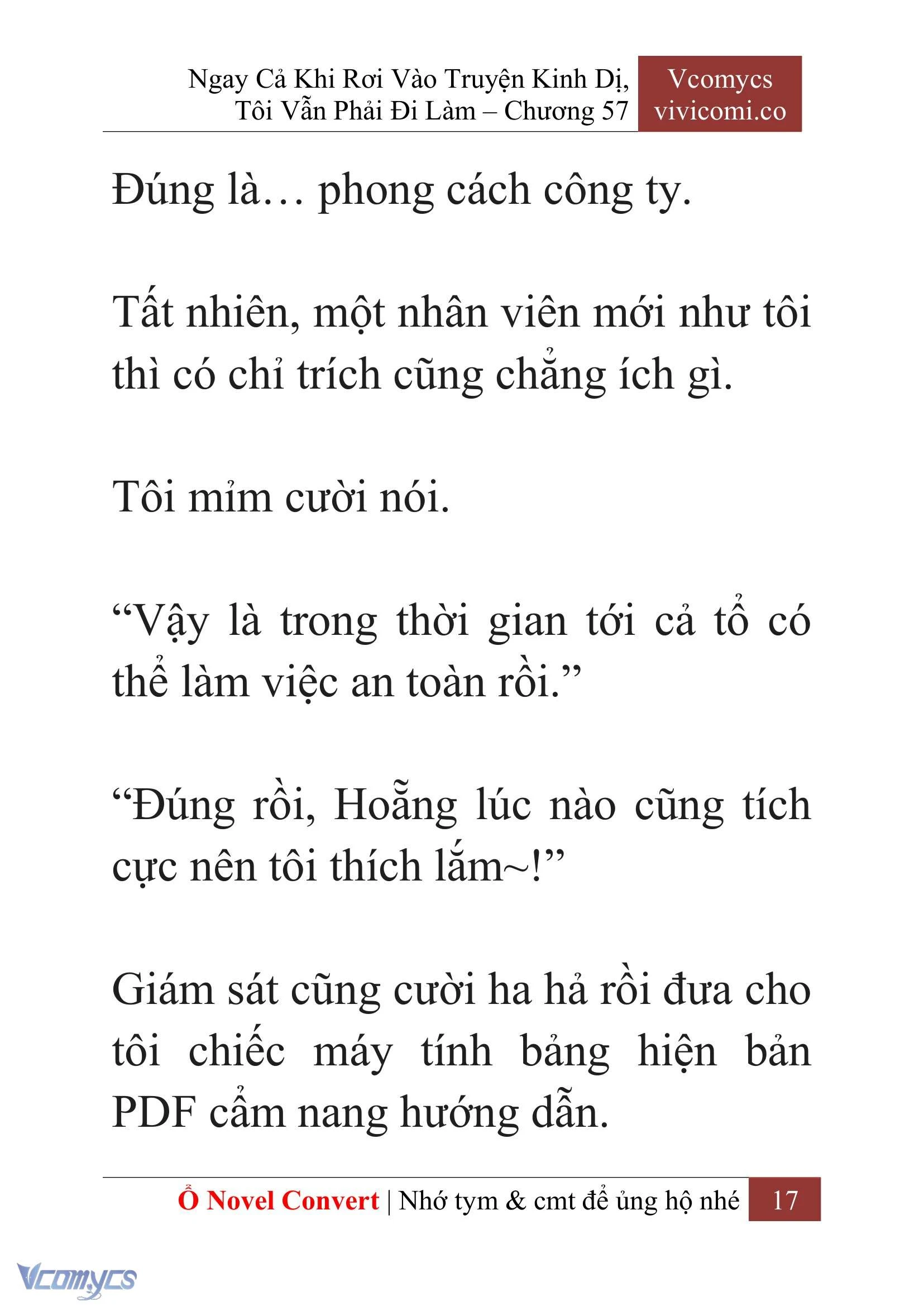 [Novel] Ngay Cả Khi Rơi Vào Truyện Kinh Dị, Tôi Vẫn Phải Đi Làm Chapter  57 - 20