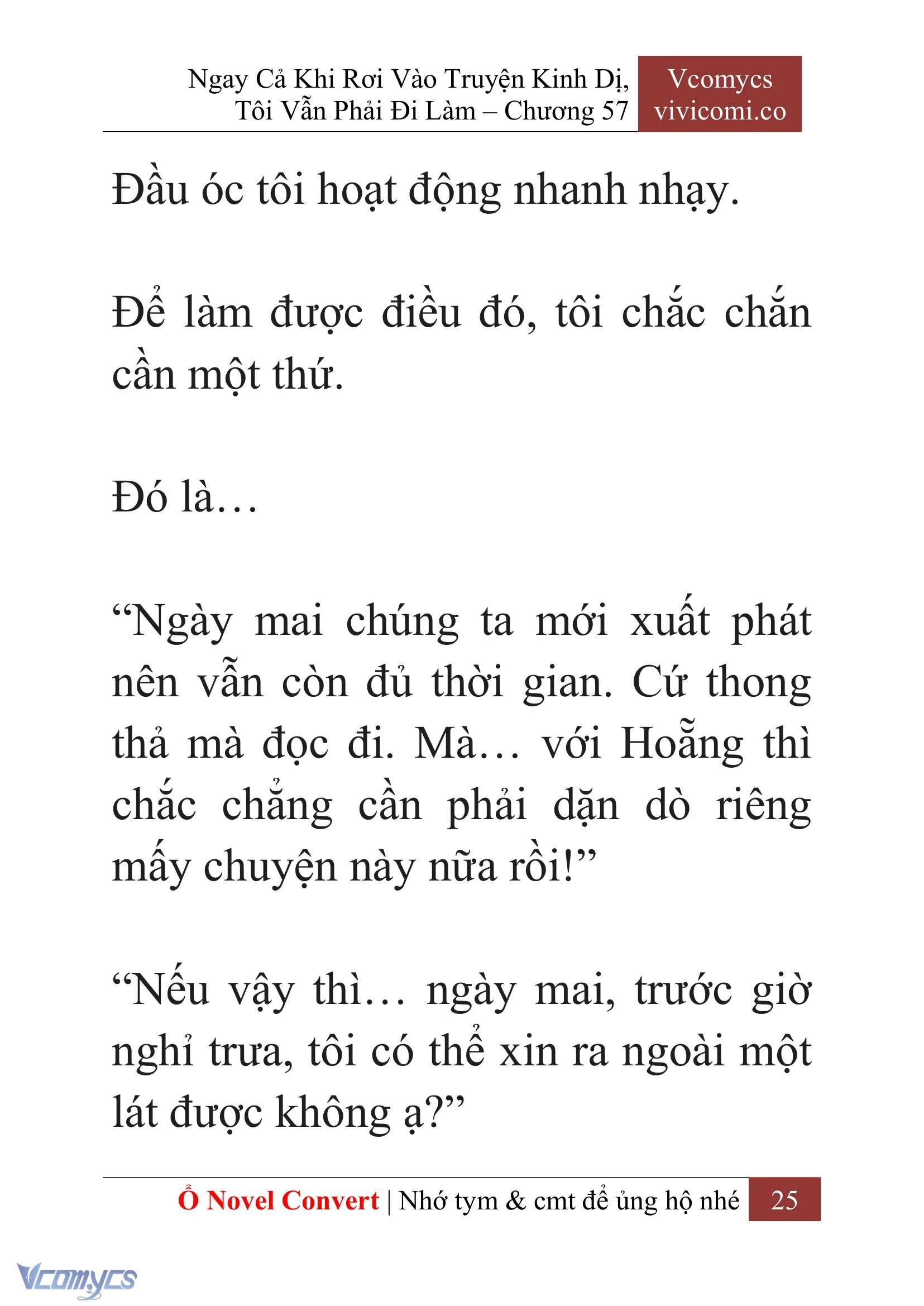 [Novel] Ngay Cả Khi Rơi Vào Truyện Kinh Dị, Tôi Vẫn Phải Đi Làm Chapter  57 - 28