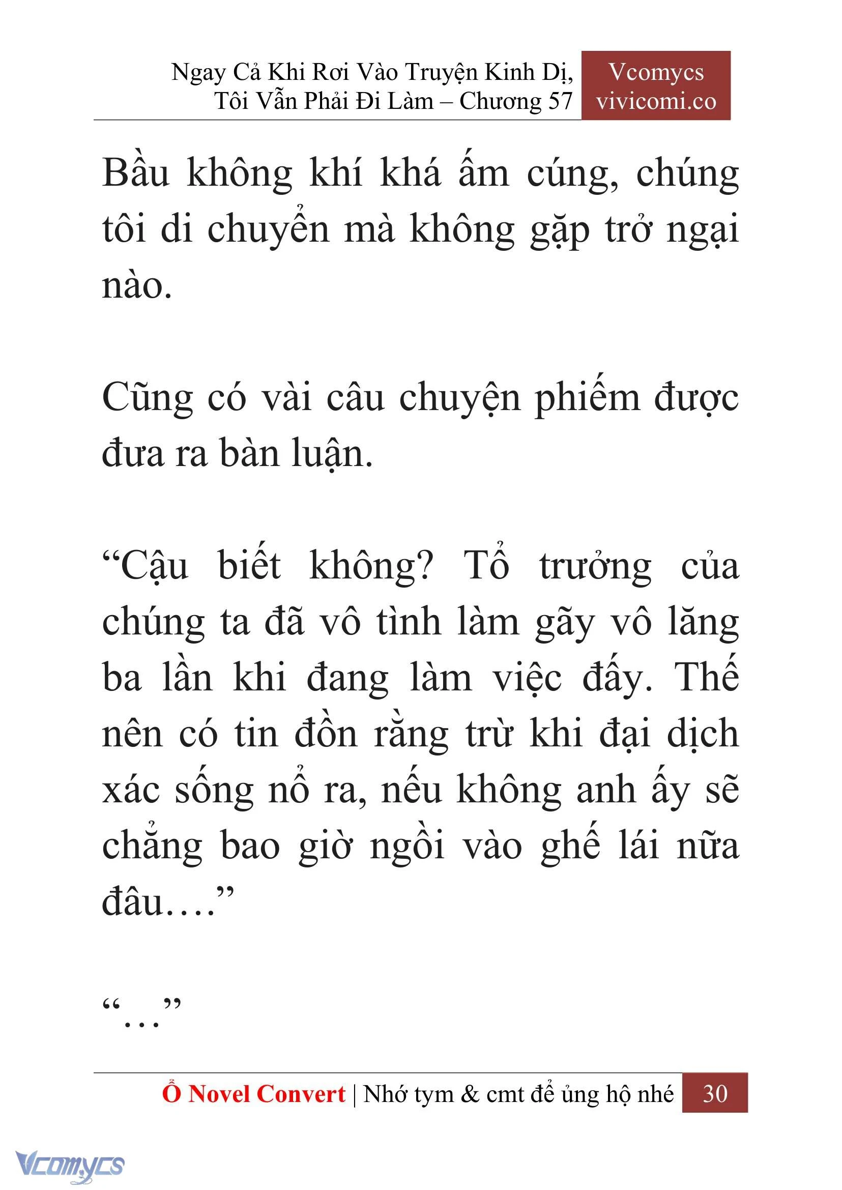 [Novel] Ngay Cả Khi Rơi Vào Truyện Kinh Dị, Tôi Vẫn Phải Đi Làm Chapter  57 - 33