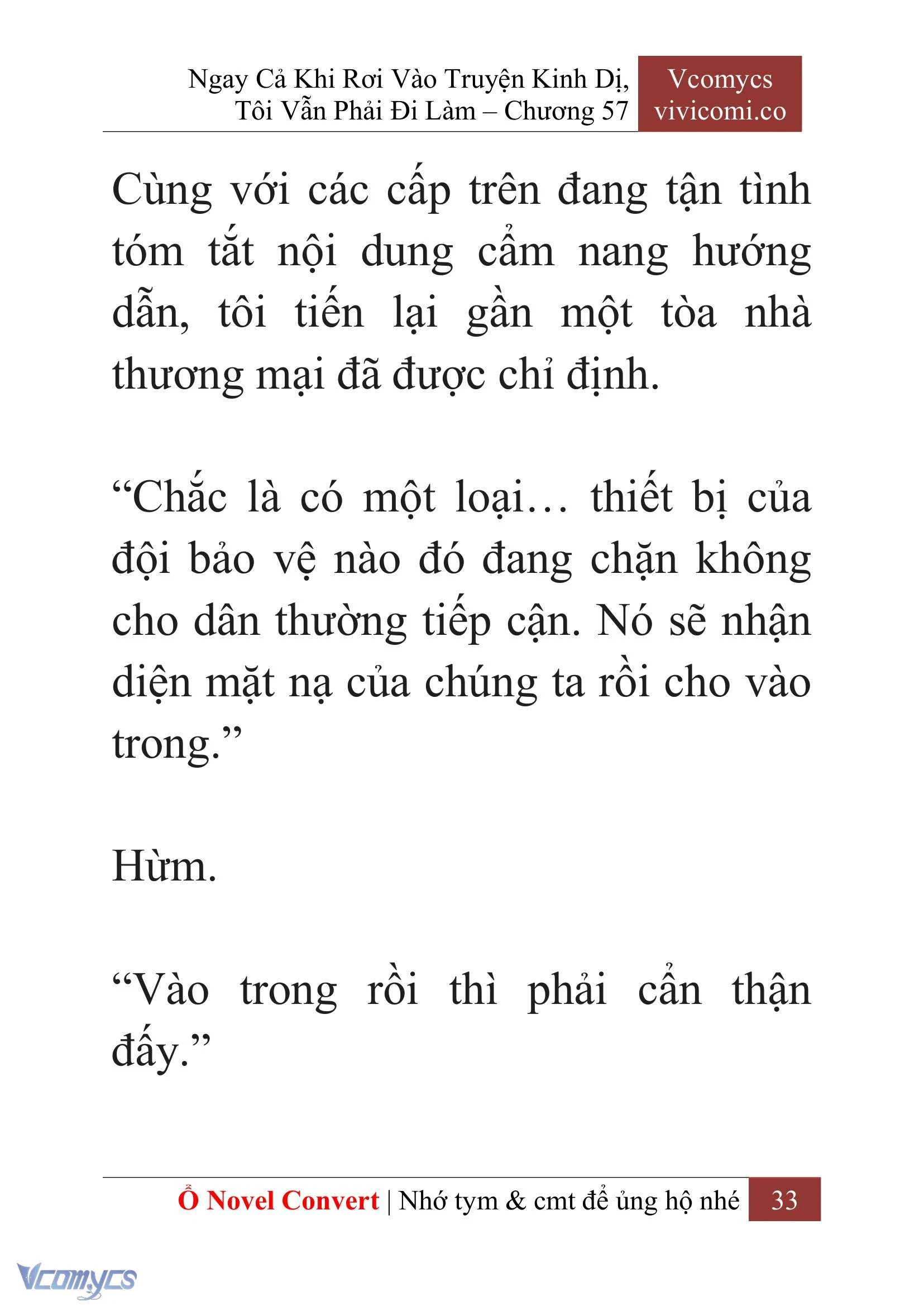 [Novel] Ngay Cả Khi Rơi Vào Truyện Kinh Dị, Tôi Vẫn Phải Đi Làm Chapter  57 - 36