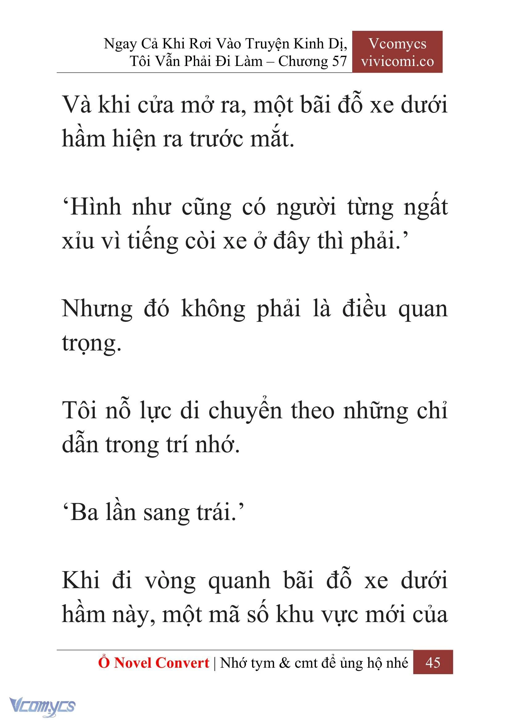 [Novel] Ngay Cả Khi Rơi Vào Truyện Kinh Dị, Tôi Vẫn Phải Đi Làm Chapter  57 - 48