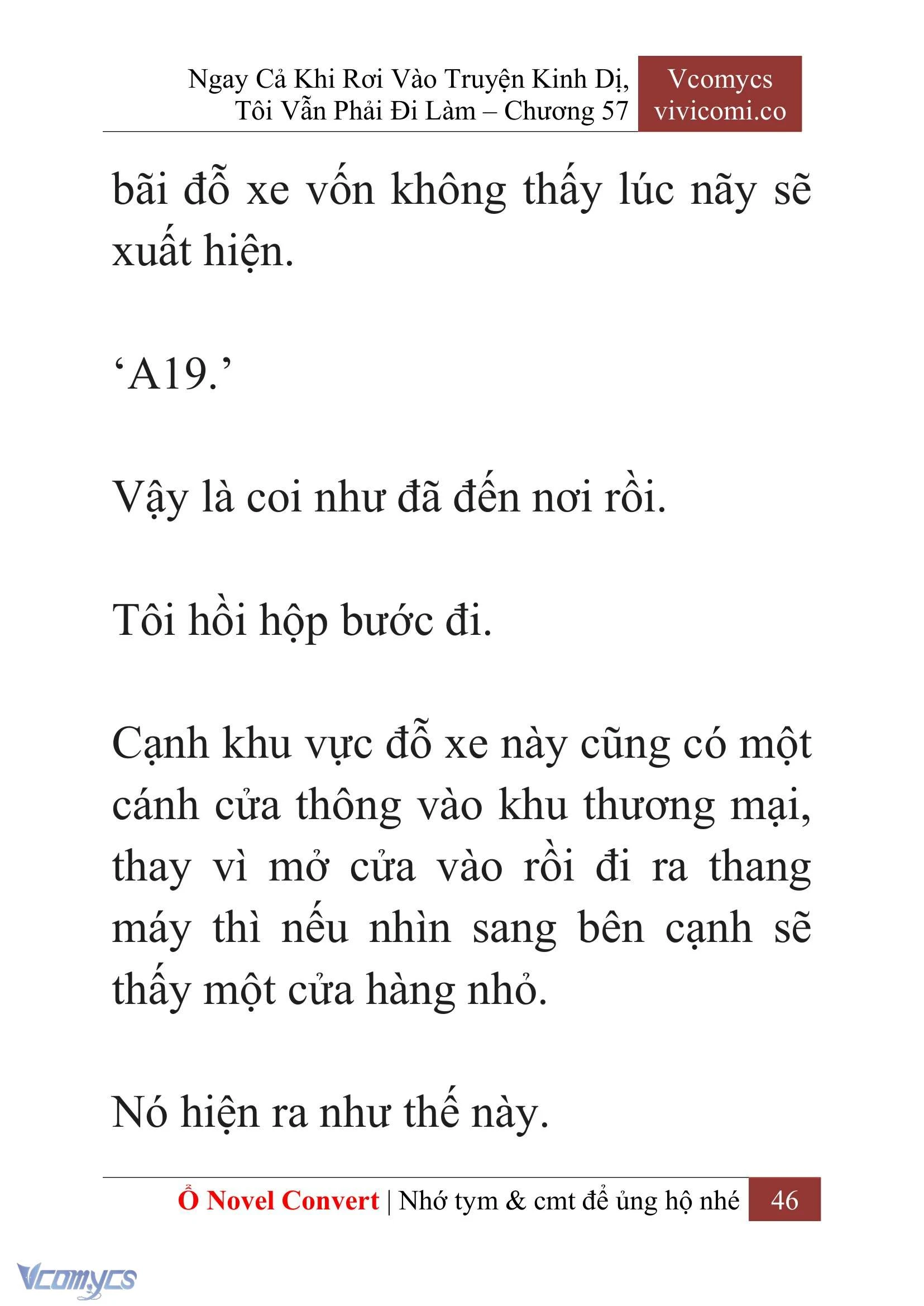 [Novel] Ngay Cả Khi Rơi Vào Truyện Kinh Dị, Tôi Vẫn Phải Đi Làm Chapter  57 - 49