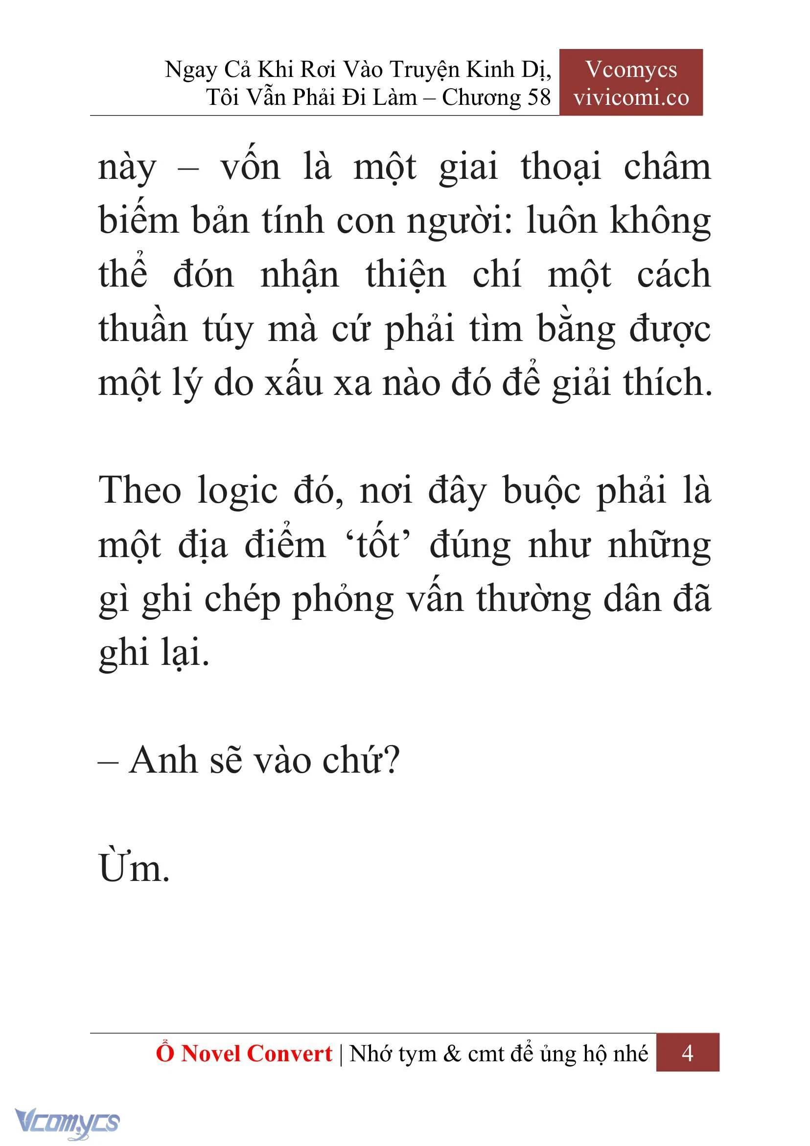 [Novel] Ngay Cả Khi Rơi Vào Truyện Kinh Dị, Tôi Vẫn Phải Đi Làm Chapter  58 - 7
