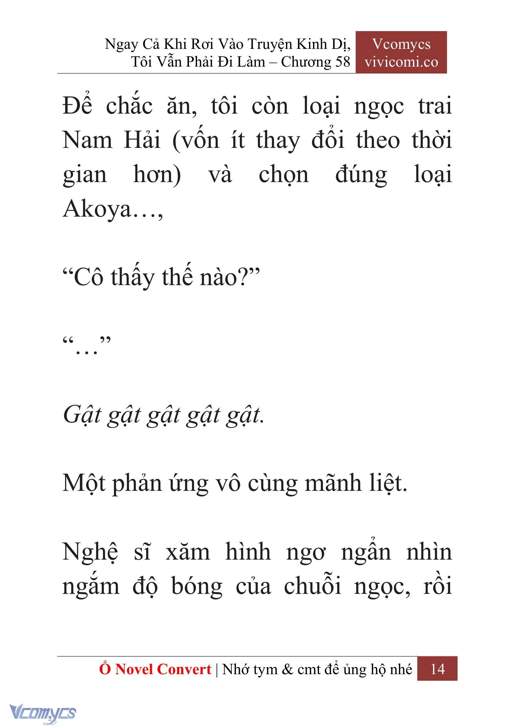 [Novel] Ngay Cả Khi Rơi Vào Truyện Kinh Dị, Tôi Vẫn Phải Đi Làm Chapter  58 - 17