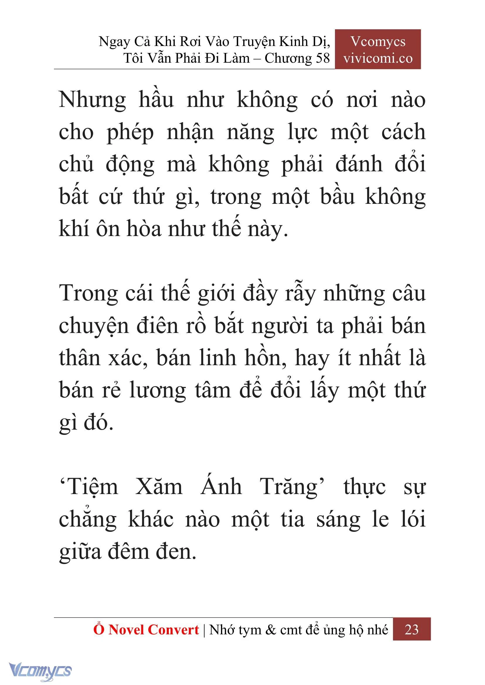 [Novel] Ngay Cả Khi Rơi Vào Truyện Kinh Dị, Tôi Vẫn Phải Đi Làm Chapter  58 - 26