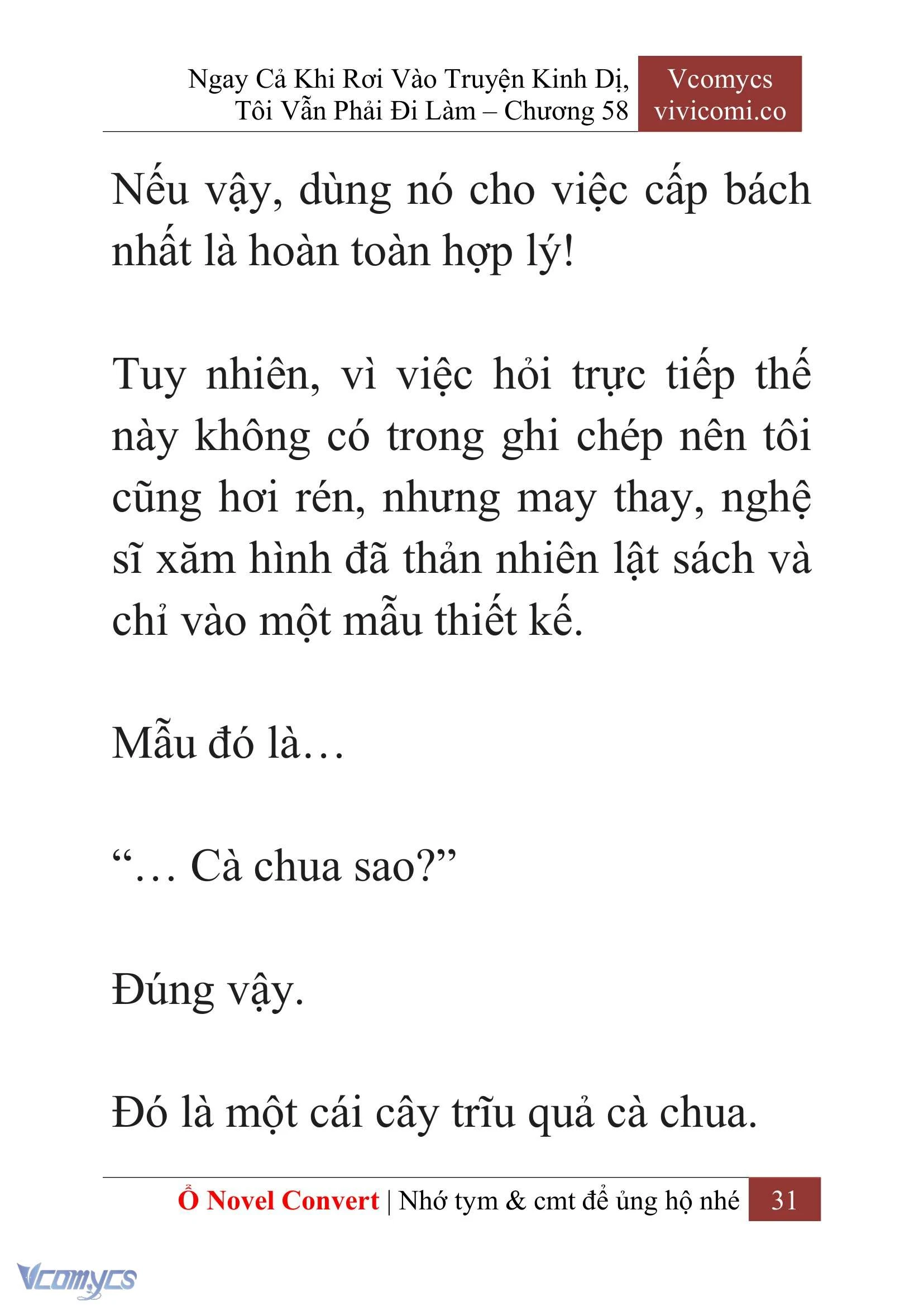 [Novel] Ngay Cả Khi Rơi Vào Truyện Kinh Dị, Tôi Vẫn Phải Đi Làm Chapter  58 - 34