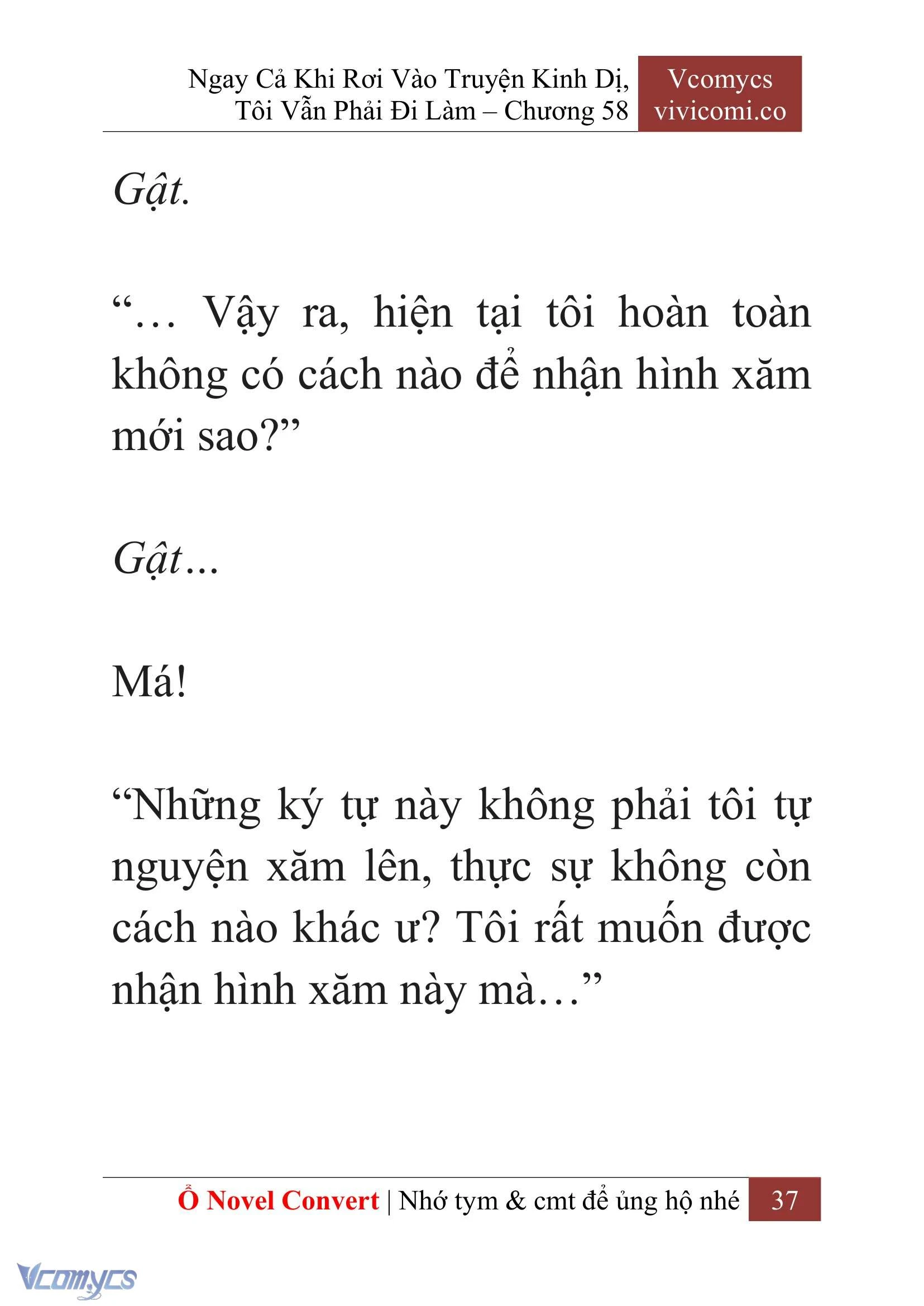 [Novel] Ngay Cả Khi Rơi Vào Truyện Kinh Dị, Tôi Vẫn Phải Đi Làm Chapter  58 - 40