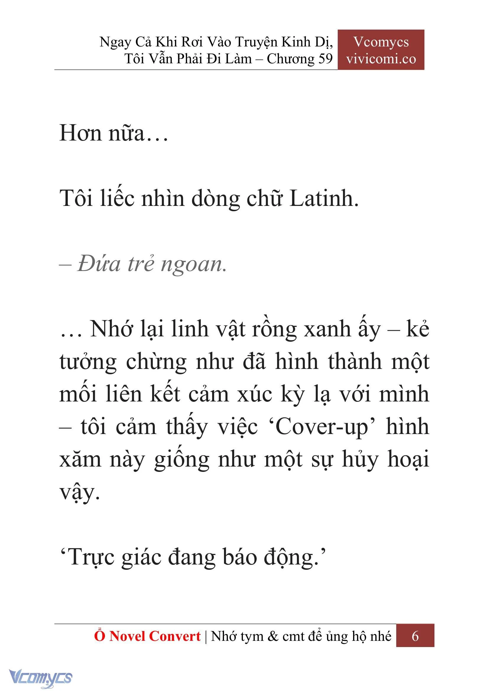 [Novel] Ngay Cả Khi Rơi Vào Truyện Kinh Dị, Tôi Vẫn Phải Đi Làm Chapter  59 - 9