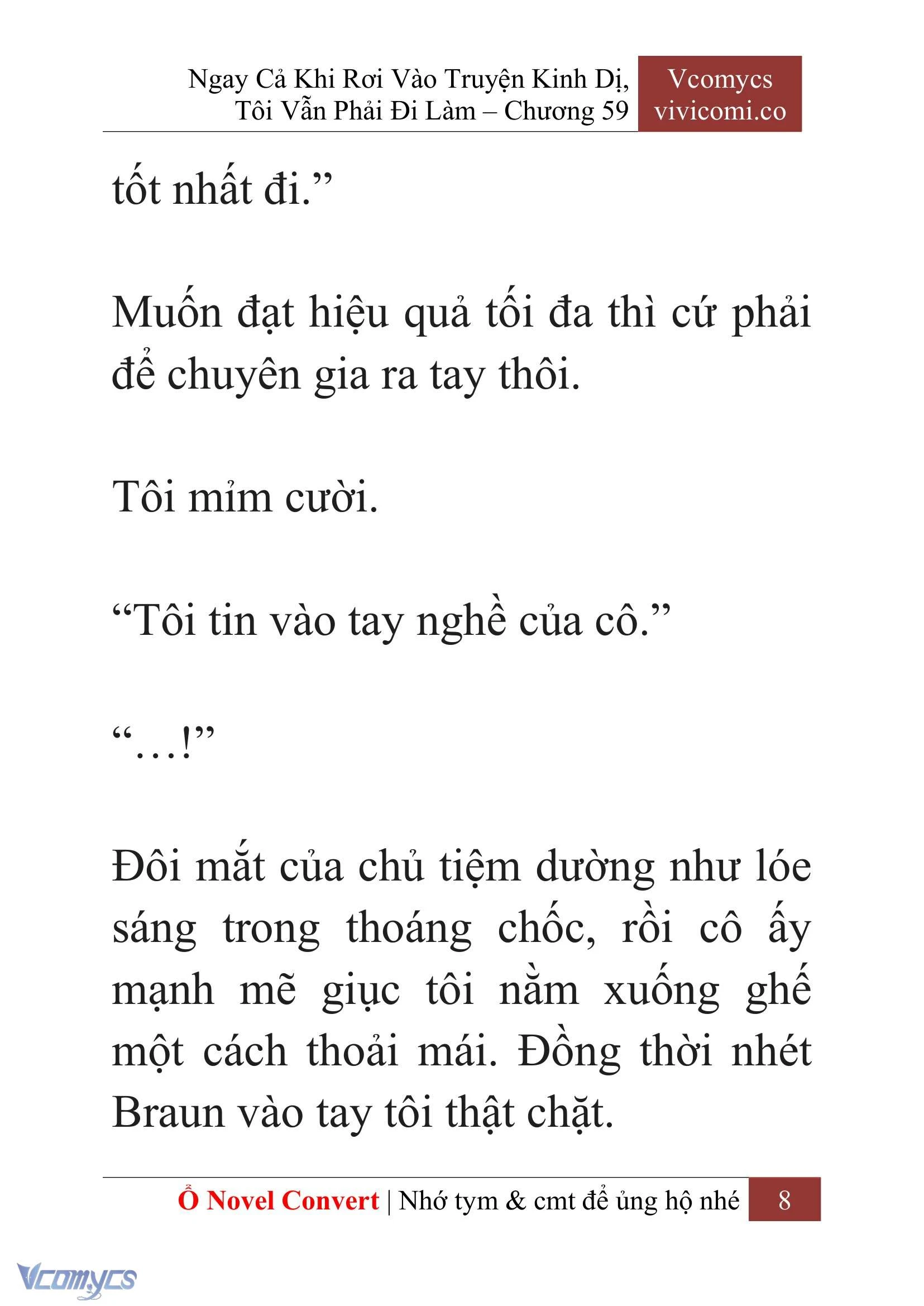 [Novel] Ngay Cả Khi Rơi Vào Truyện Kinh Dị, Tôi Vẫn Phải Đi Làm Chapter  59 - 11