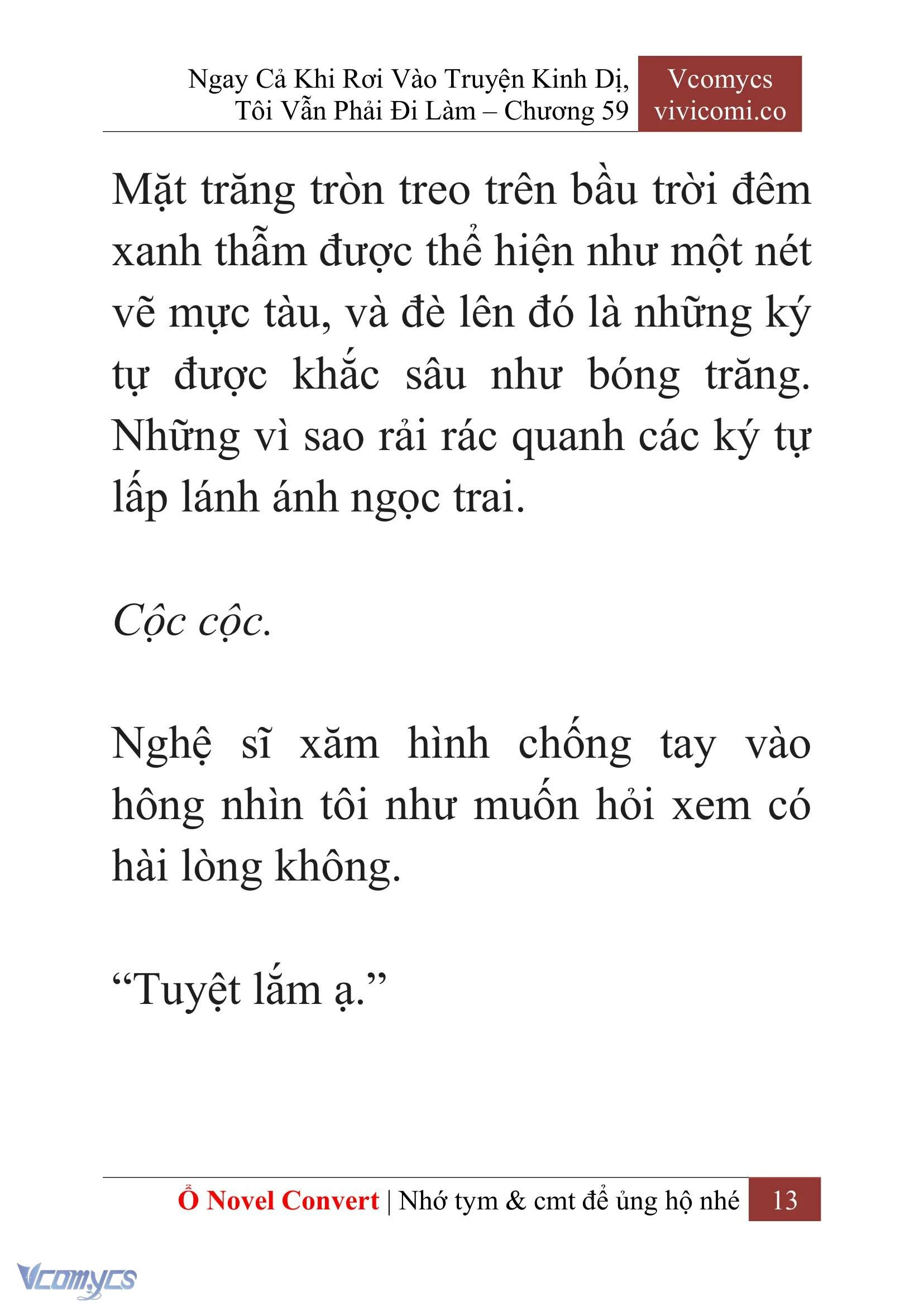 [Novel] Ngay Cả Khi Rơi Vào Truyện Kinh Dị, Tôi Vẫn Phải Đi Làm Chapter  59 - 16