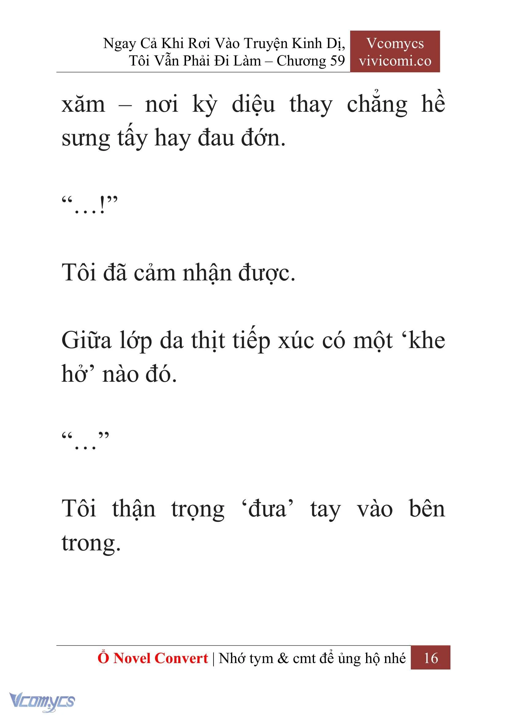 [Novel] Ngay Cả Khi Rơi Vào Truyện Kinh Dị, Tôi Vẫn Phải Đi Làm Chapter  59 - 19