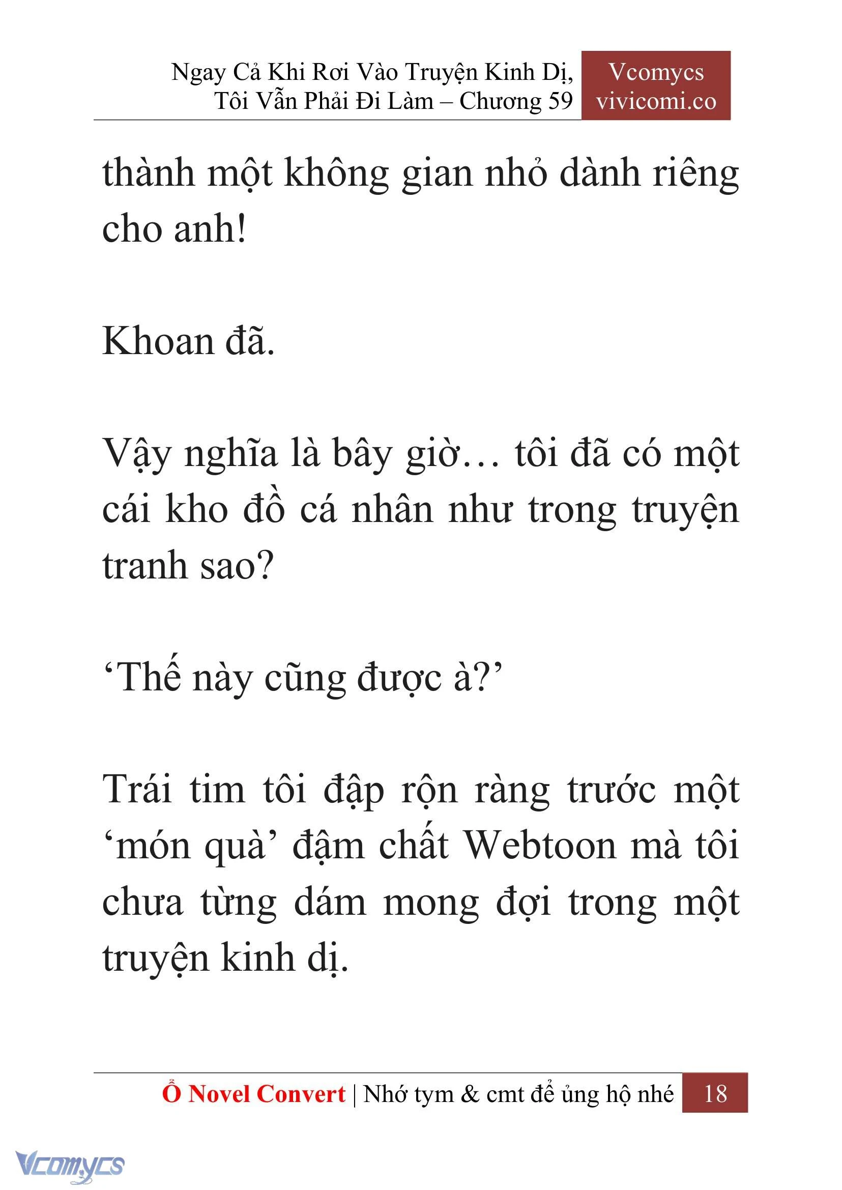 [Novel] Ngay Cả Khi Rơi Vào Truyện Kinh Dị, Tôi Vẫn Phải Đi Làm Chapter  59 - 21
