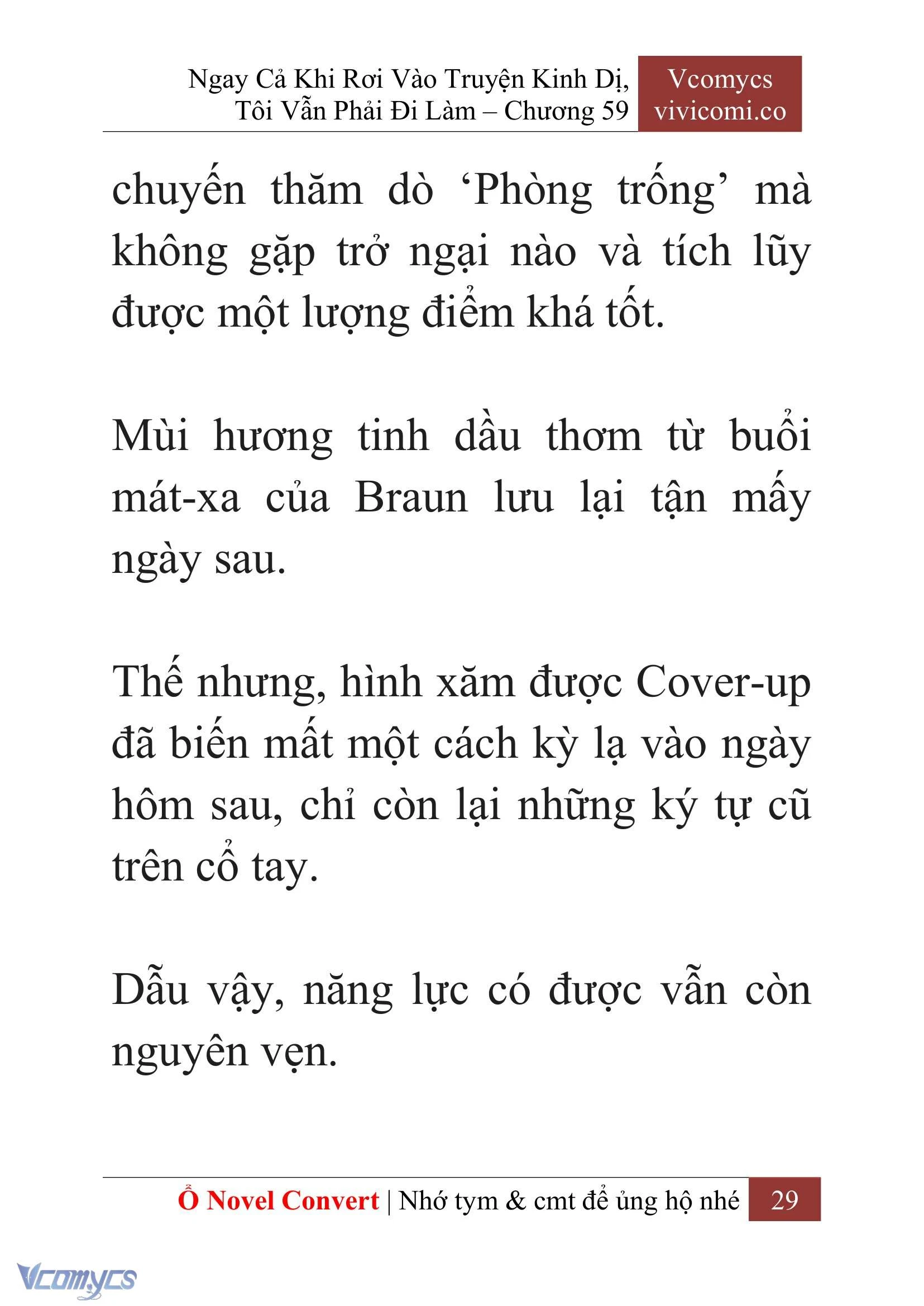 [Novel] Ngay Cả Khi Rơi Vào Truyện Kinh Dị, Tôi Vẫn Phải Đi Làm Chapter  59 - 32