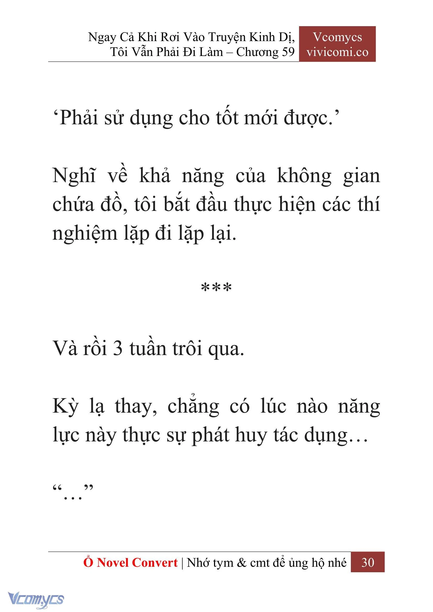 [Novel] Ngay Cả Khi Rơi Vào Truyện Kinh Dị, Tôi Vẫn Phải Đi Làm Chapter  59 - 33