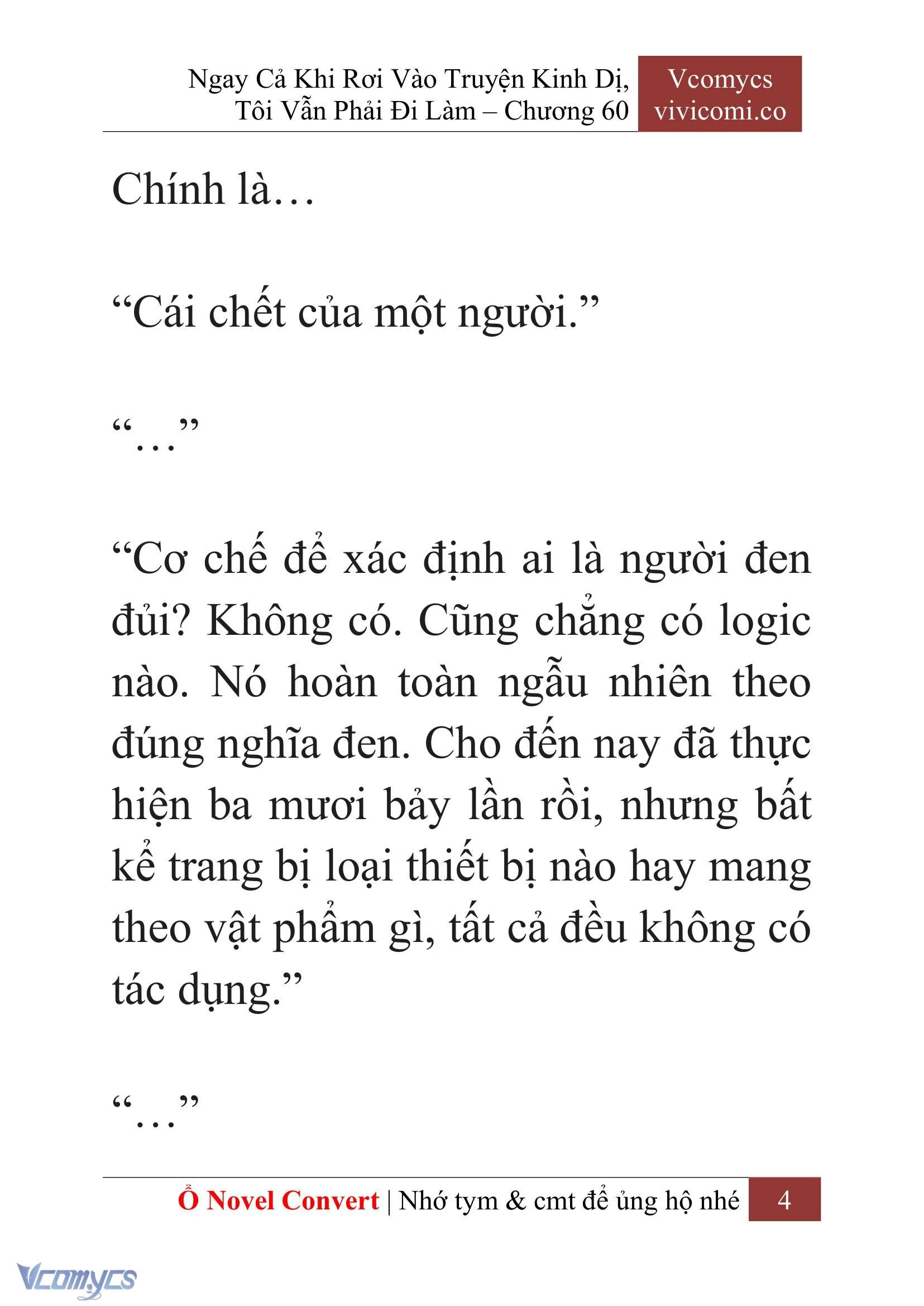 [Novel] Ngay Cả Khi Rơi Vào Truyện Kinh Dị, Tôi Vẫn Phải Đi Làm Chapter  60 - 7