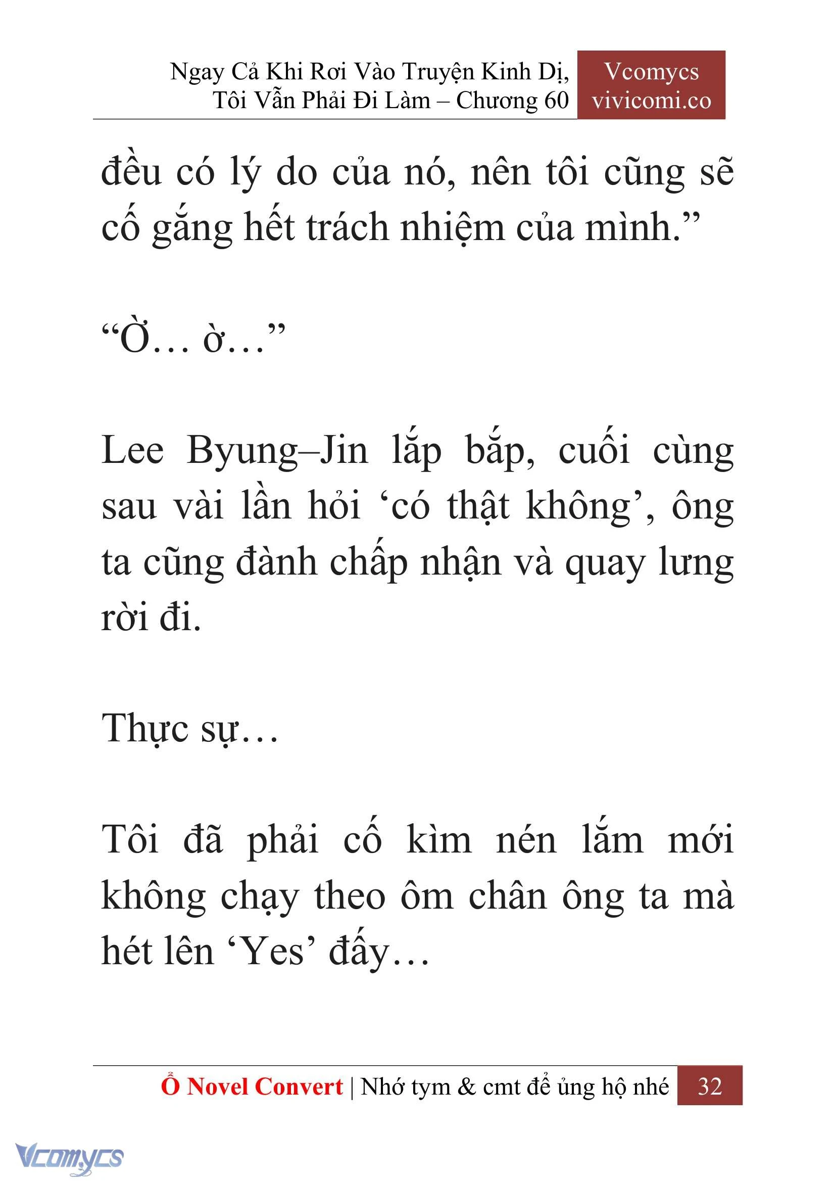 [Novel] Ngay Cả Khi Rơi Vào Truyện Kinh Dị, Tôi Vẫn Phải Đi Làm Chapter  60 - 35