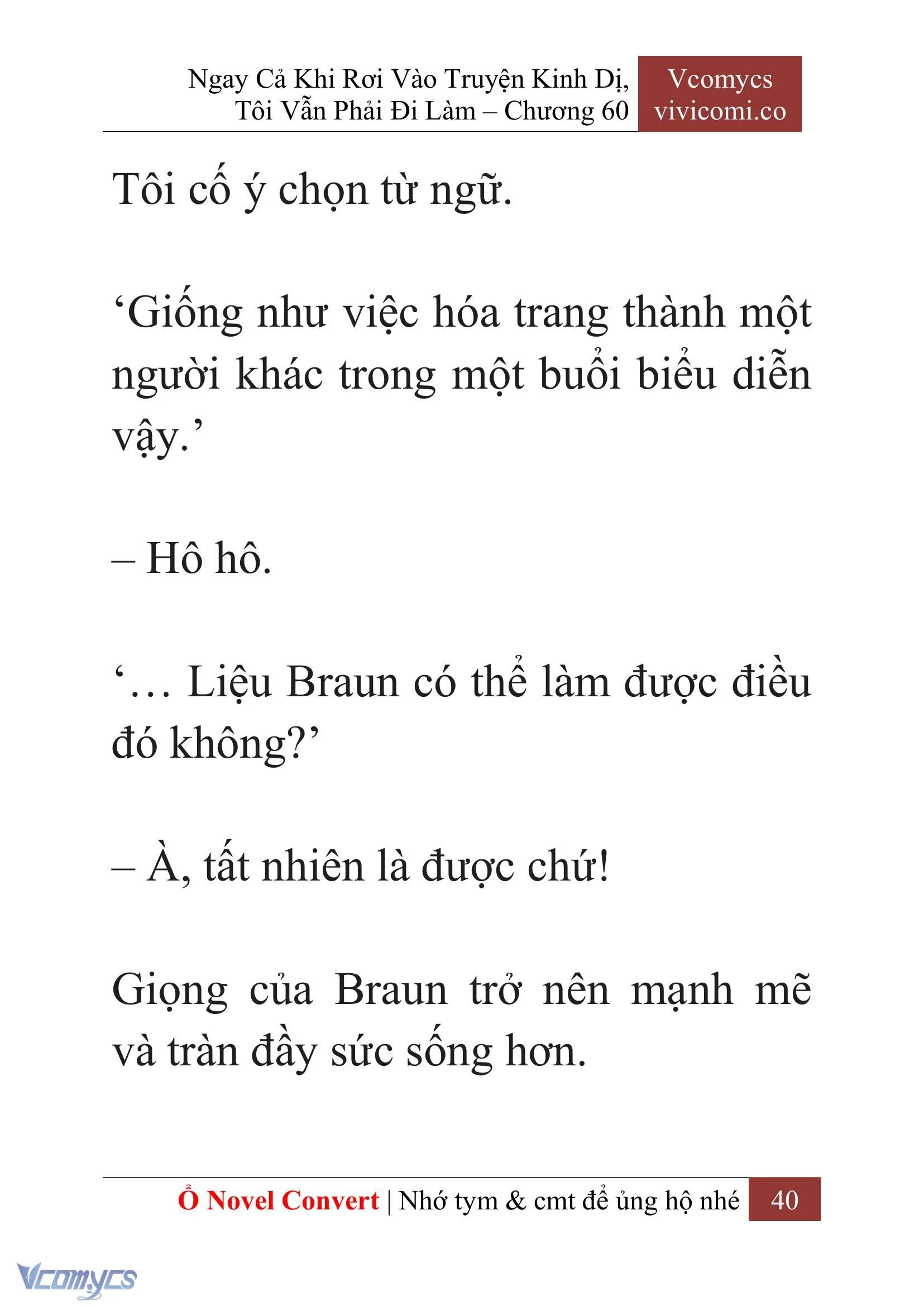 [Novel] Ngay Cả Khi Rơi Vào Truyện Kinh Dị, Tôi Vẫn Phải Đi Làm Chapter  60 - 43