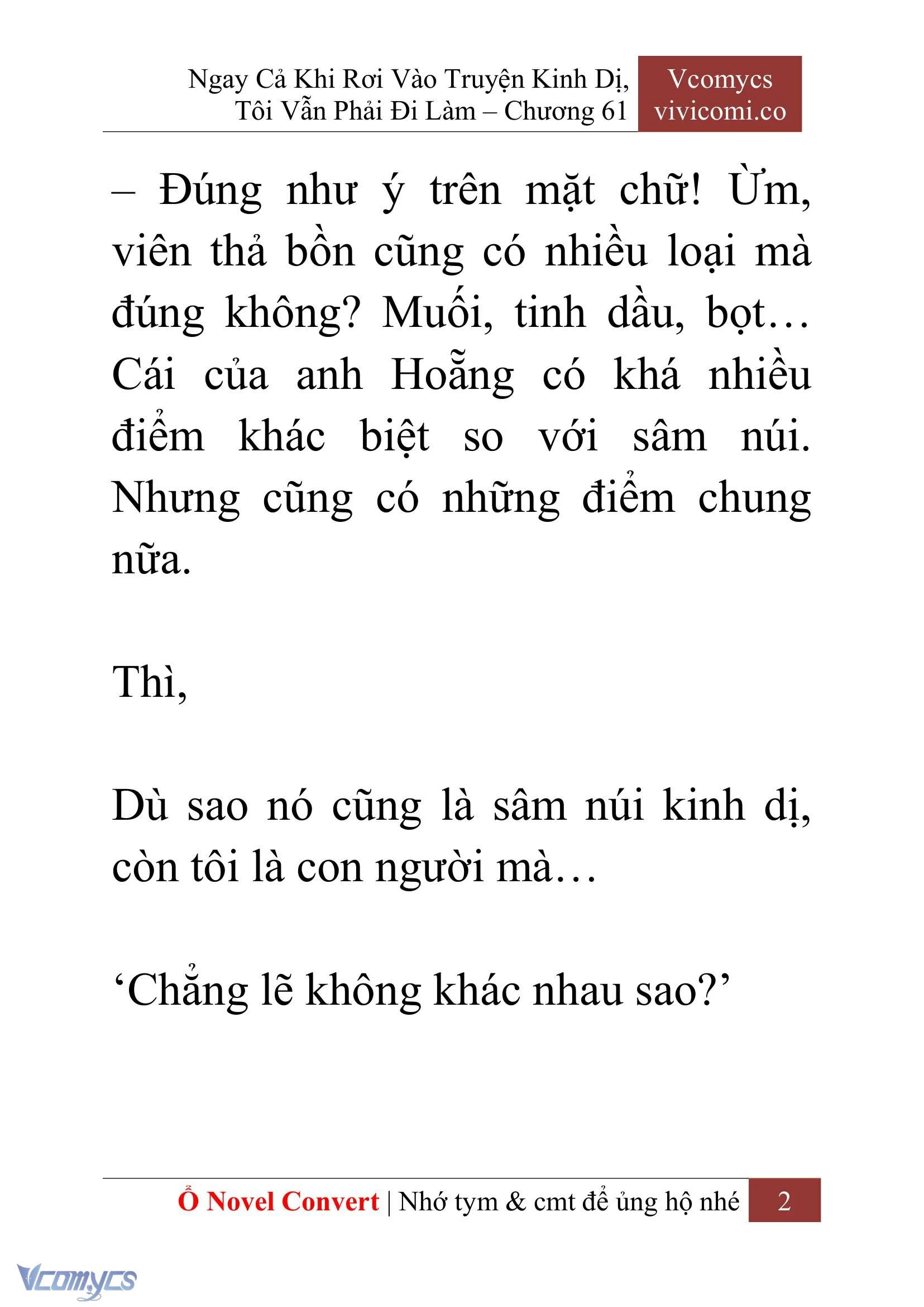 [Novel] Ngay Cả Khi Rơi Vào Truyện Kinh Dị, Tôi Vẫn Phải Đi Làm Chapter  61 - 5