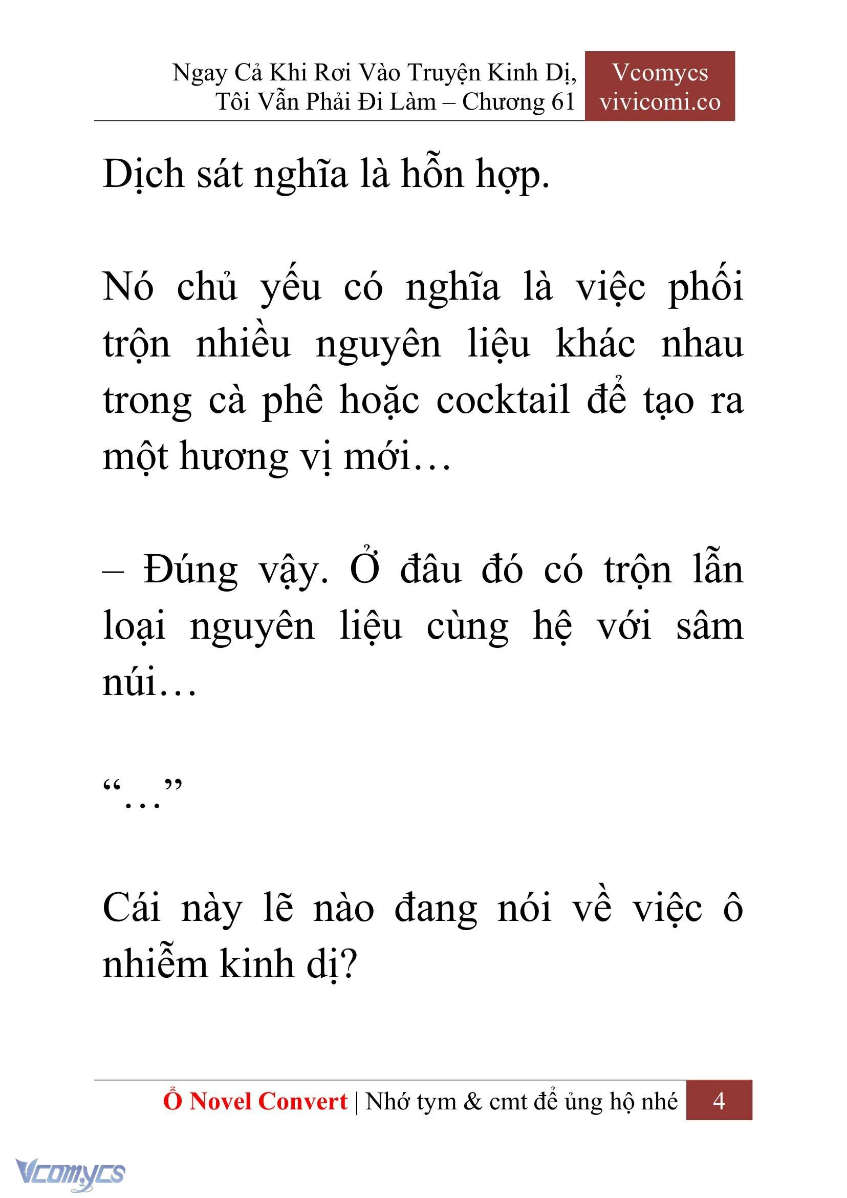 [Novel] Ngay Cả Khi Rơi Vào Truyện Kinh Dị, Tôi Vẫn Phải Đi Làm Chapter  61 - 7