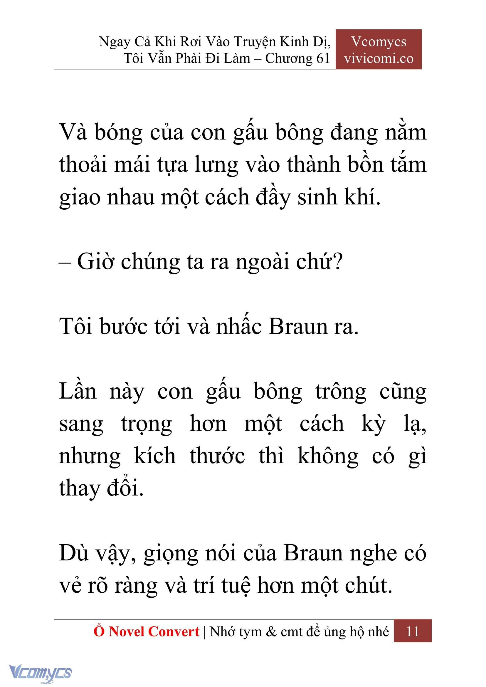 [Novel] Ngay Cả Khi Rơi Vào Truyện Kinh Dị, Tôi Vẫn Phải Đi Làm Chapter  61 - 14