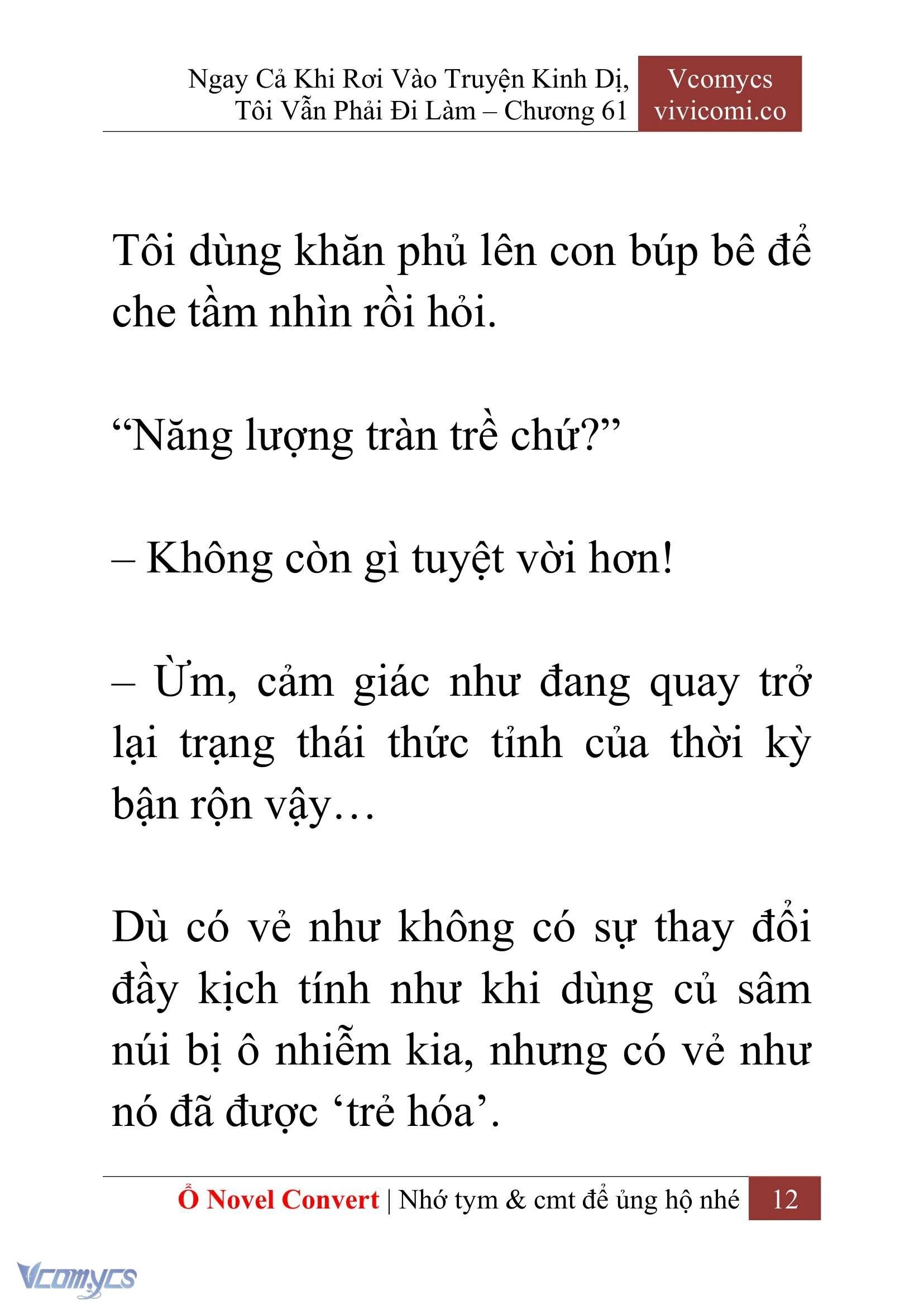 [Novel] Ngay Cả Khi Rơi Vào Truyện Kinh Dị, Tôi Vẫn Phải Đi Làm Chapter  61 - 15