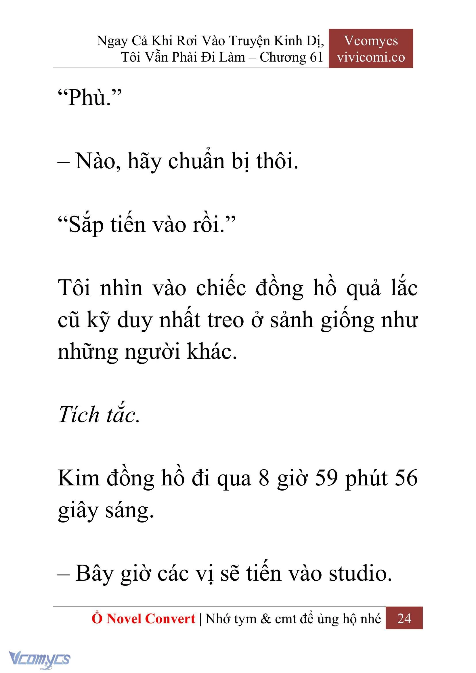 [Novel] Ngay Cả Khi Rơi Vào Truyện Kinh Dị, Tôi Vẫn Phải Đi Làm Chapter  61 - 27