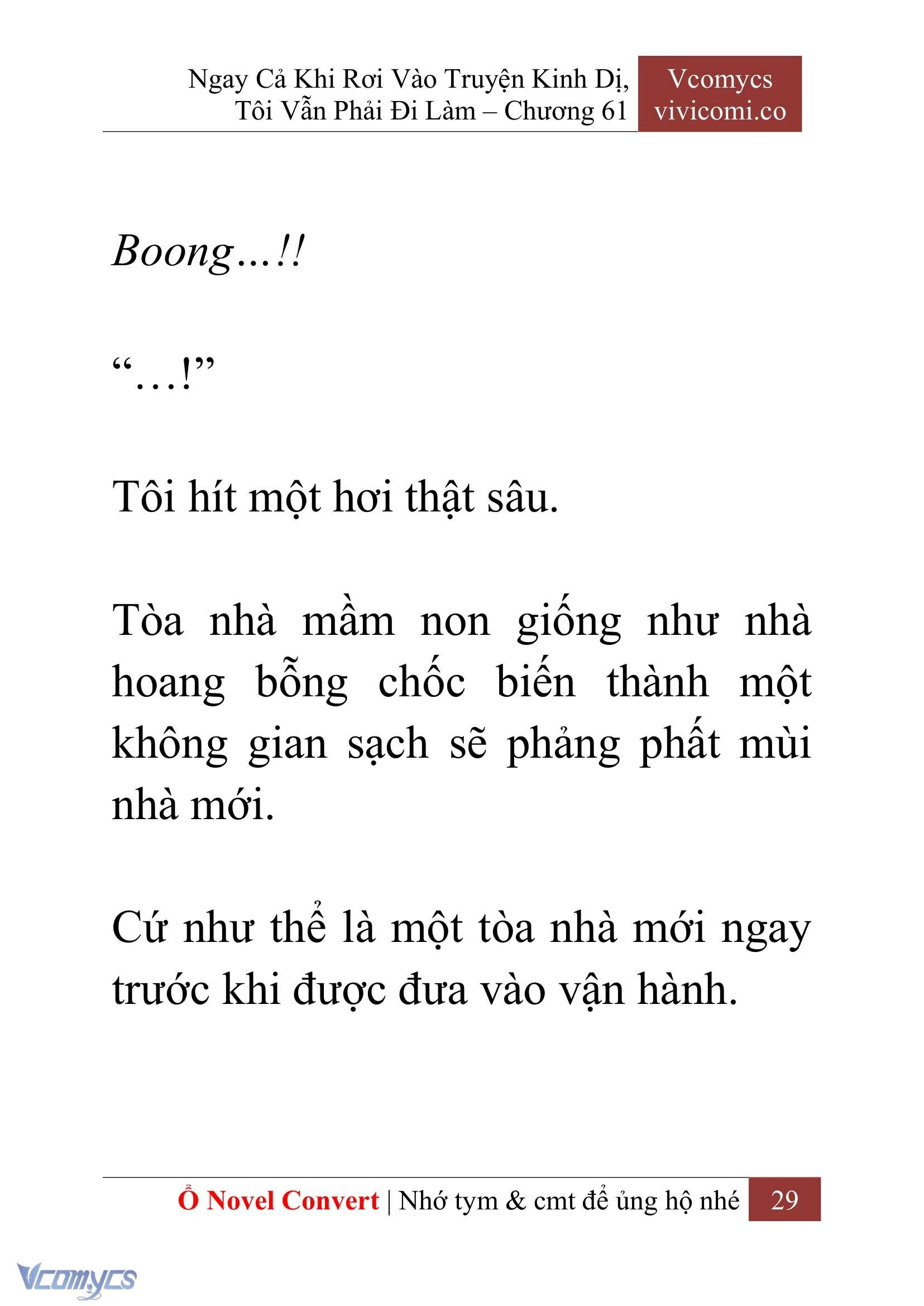[Novel] Ngay Cả Khi Rơi Vào Truyện Kinh Dị, Tôi Vẫn Phải Đi Làm Chapter  61 - 32