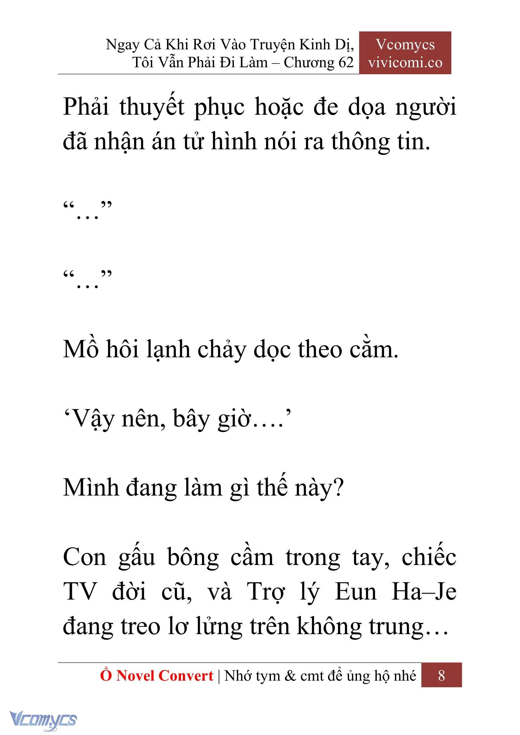 [Novel] Ngay Cả Khi Rơi Vào Truyện Kinh Dị, Tôi Vẫn Phải Đi Làm Chapter  62 - 11