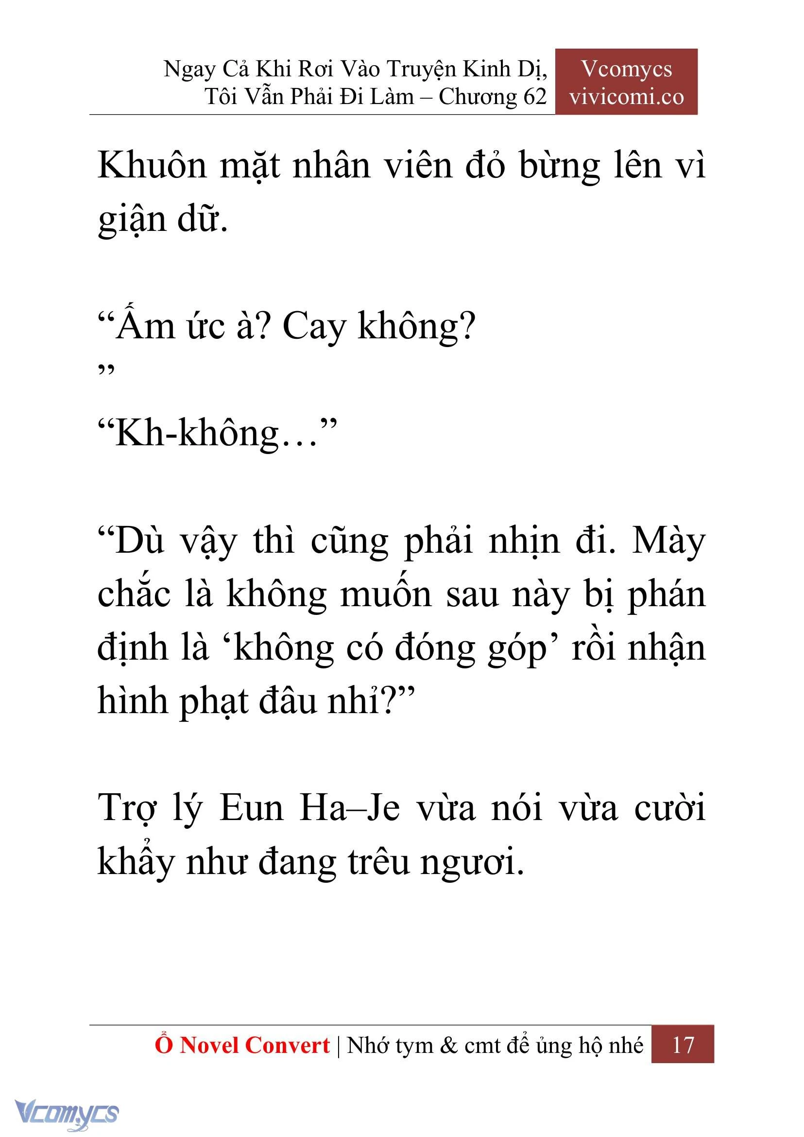 [Novel] Ngay Cả Khi Rơi Vào Truyện Kinh Dị, Tôi Vẫn Phải Đi Làm Chapter  62 - 20