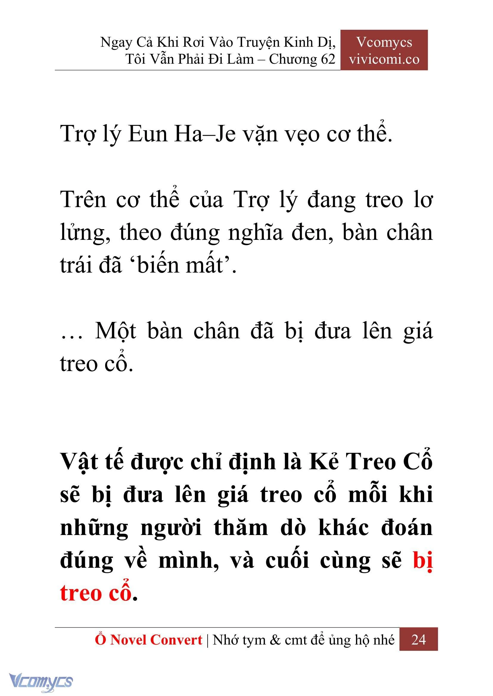 [Novel] Ngay Cả Khi Rơi Vào Truyện Kinh Dị, Tôi Vẫn Phải Đi Làm Chapter  62 - 27