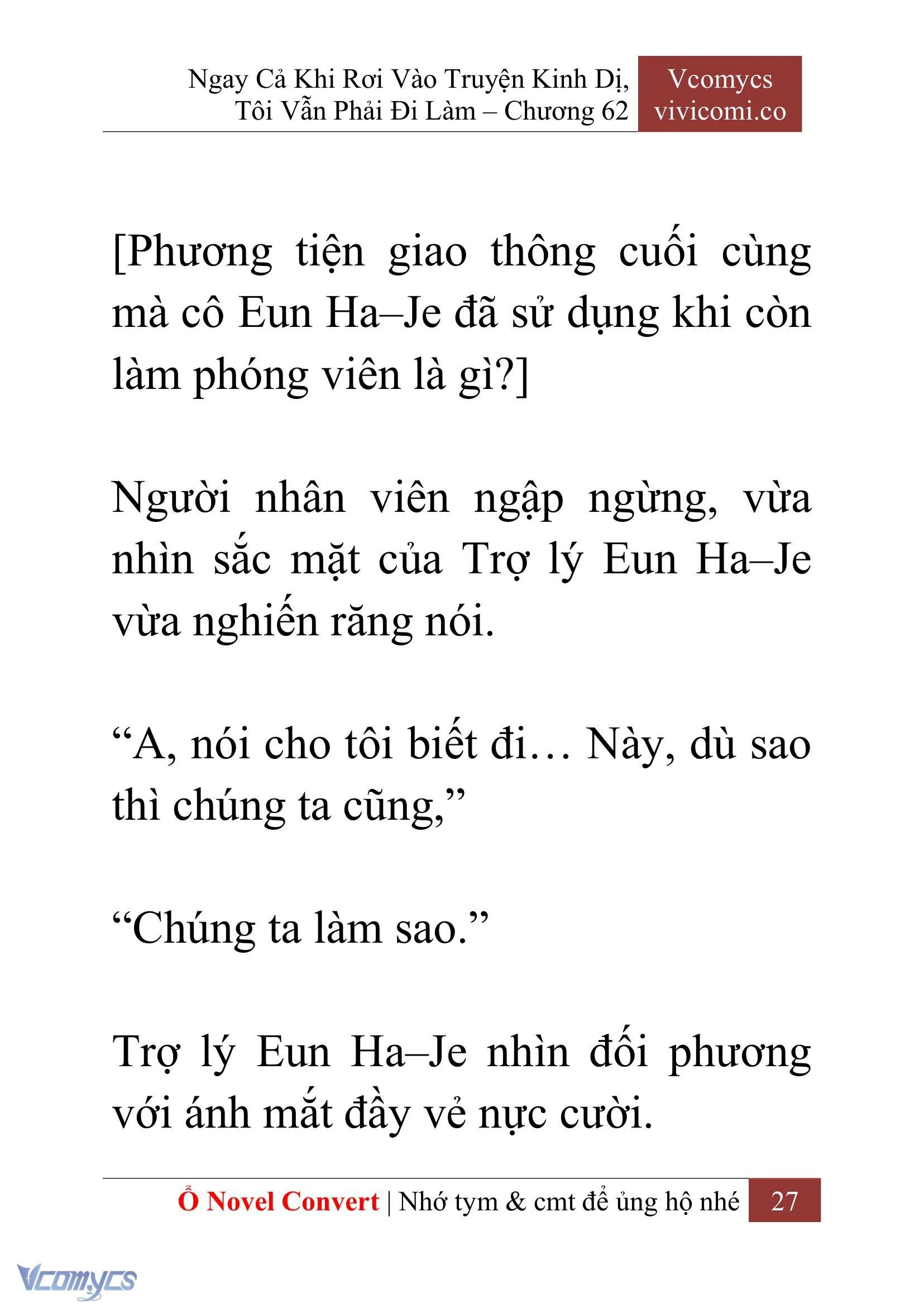 [Novel] Ngay Cả Khi Rơi Vào Truyện Kinh Dị, Tôi Vẫn Phải Đi Làm Chapter  62 - 30