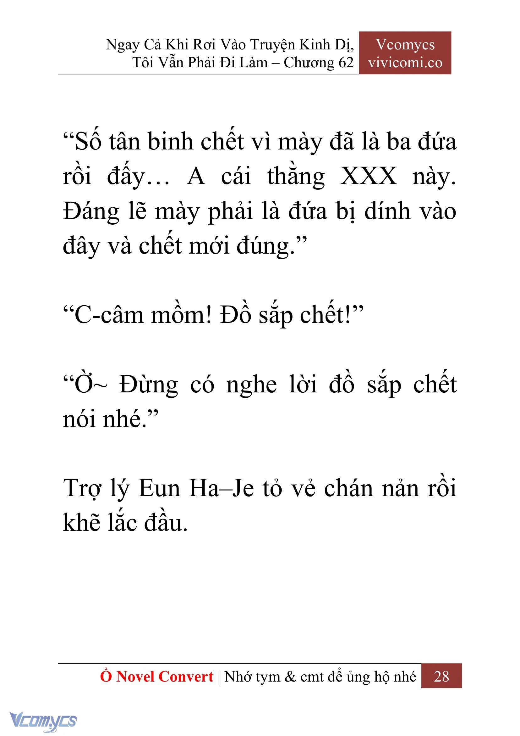 [Novel] Ngay Cả Khi Rơi Vào Truyện Kinh Dị, Tôi Vẫn Phải Đi Làm Chapter  62 - 31