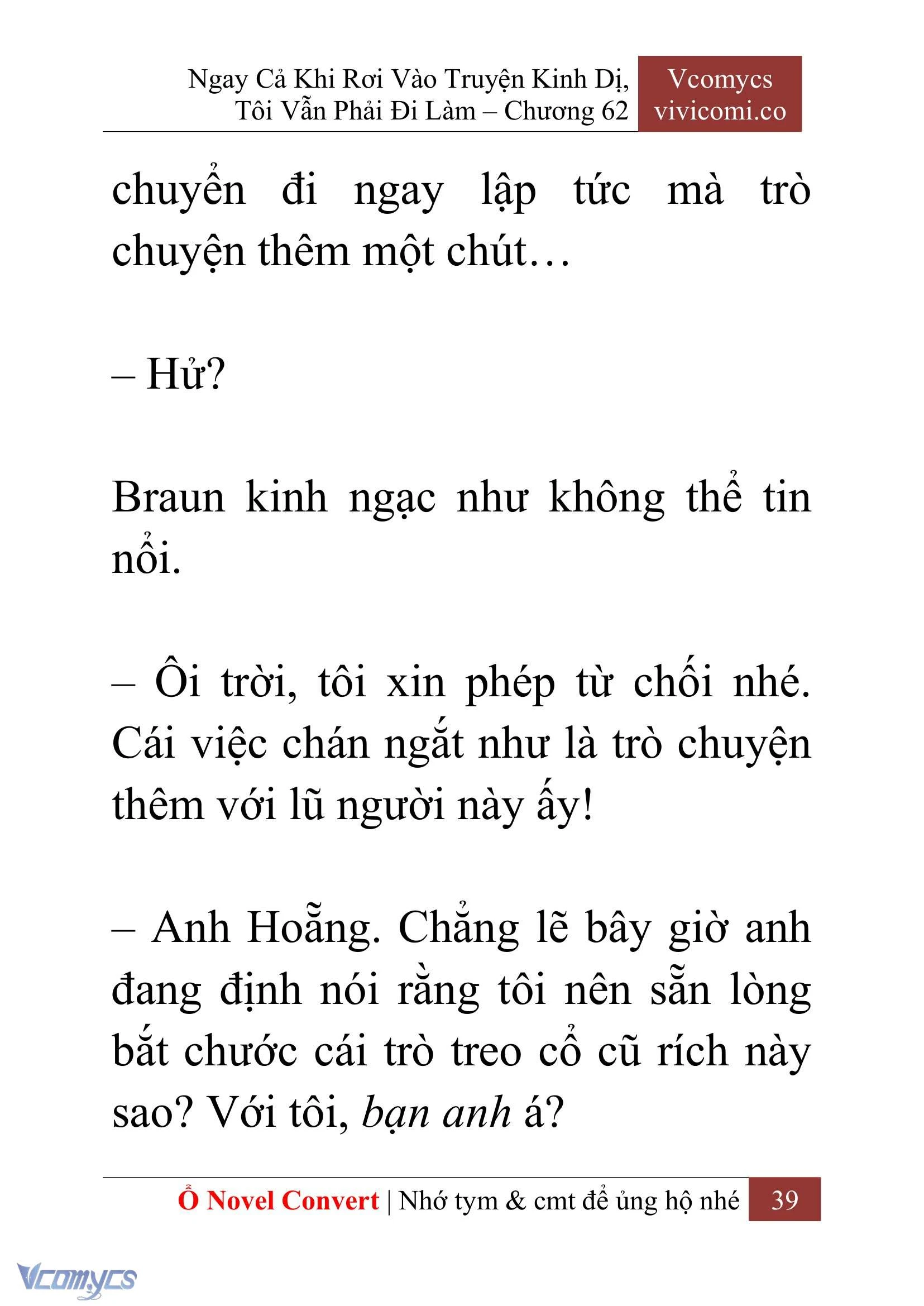 [Novel] Ngay Cả Khi Rơi Vào Truyện Kinh Dị, Tôi Vẫn Phải Đi Làm Chapter  62 - 42