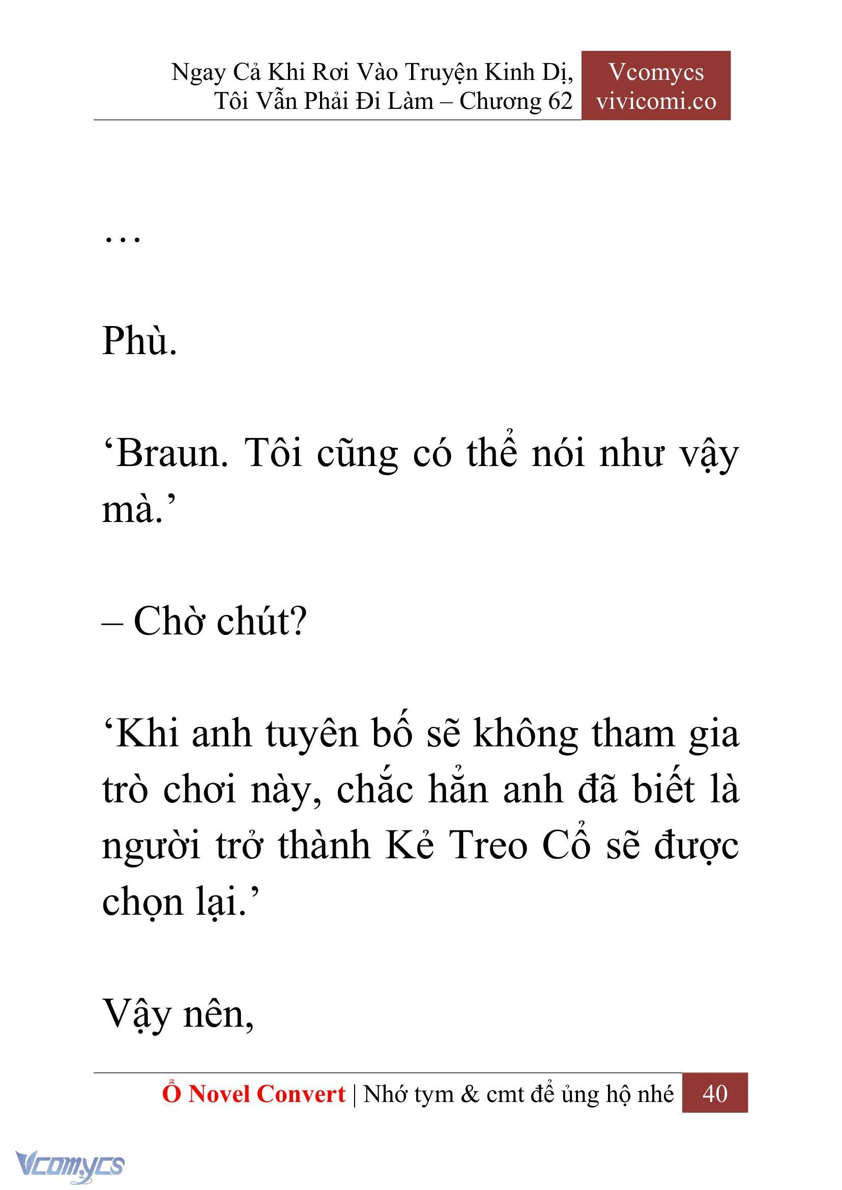 [Novel] Ngay Cả Khi Rơi Vào Truyện Kinh Dị, Tôi Vẫn Phải Đi Làm Chapter  62 - 43