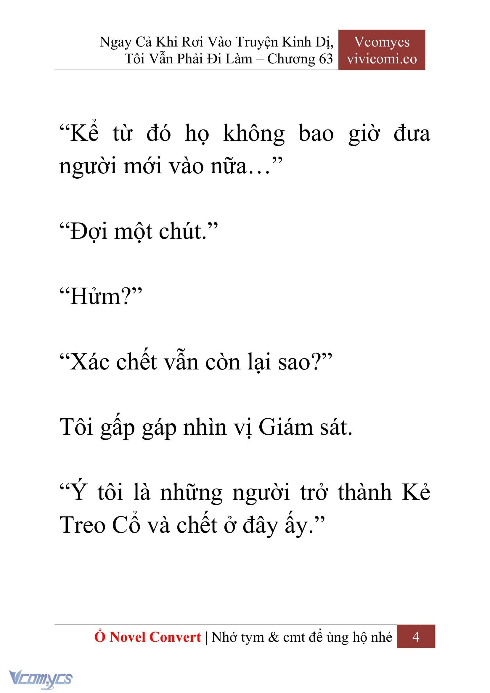 [Novel] Ngay Cả Khi Rơi Vào Truyện Kinh Dị, Tôi Vẫn Phải Đi Làm Chapter  63 - 7