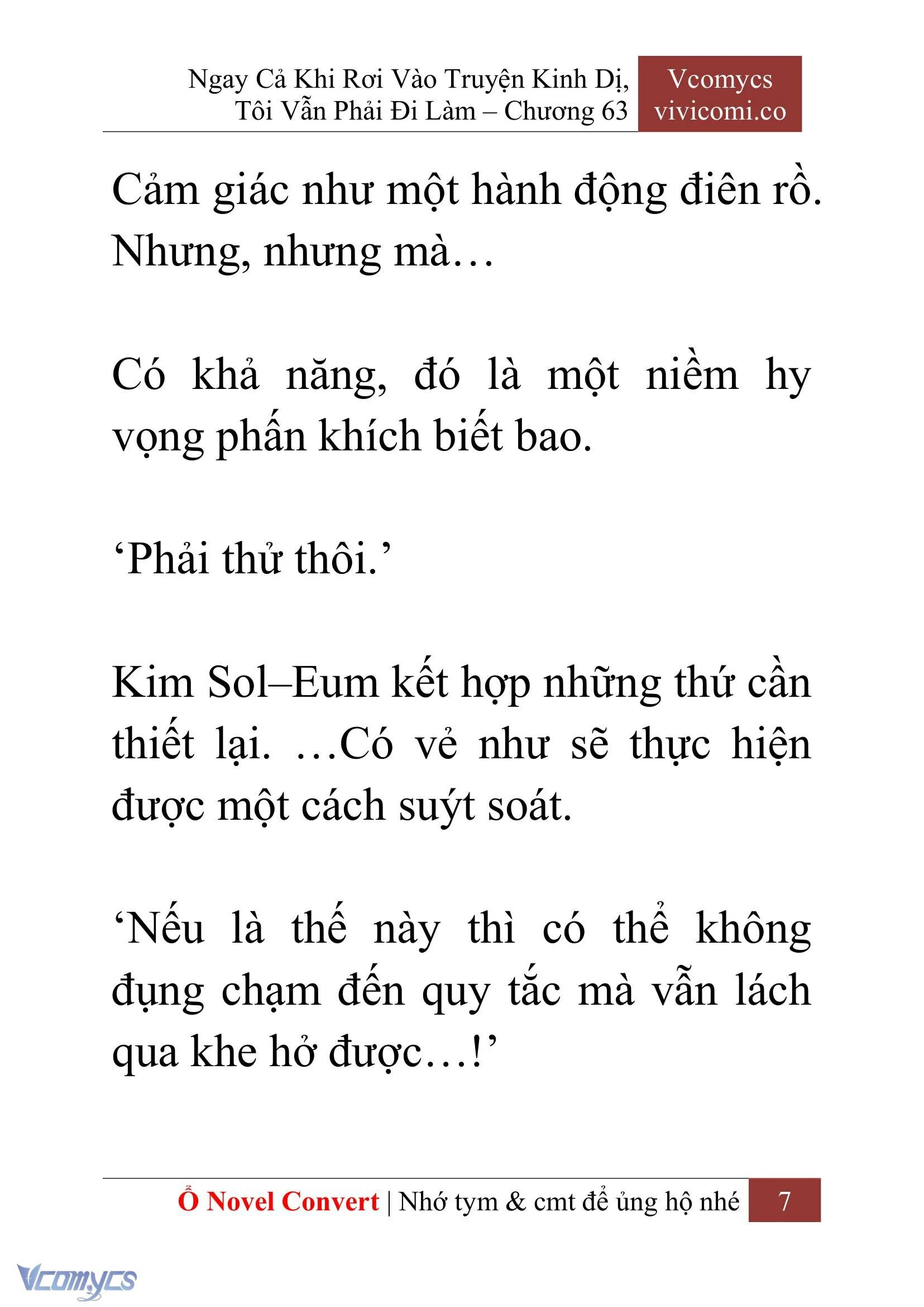[Novel] Ngay Cả Khi Rơi Vào Truyện Kinh Dị, Tôi Vẫn Phải Đi Làm Chapter  63 - 10