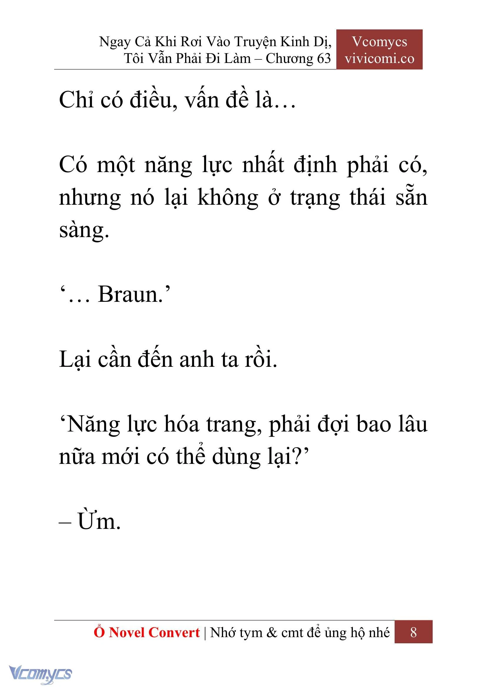 [Novel] Ngay Cả Khi Rơi Vào Truyện Kinh Dị, Tôi Vẫn Phải Đi Làm Chapter  63 - 11