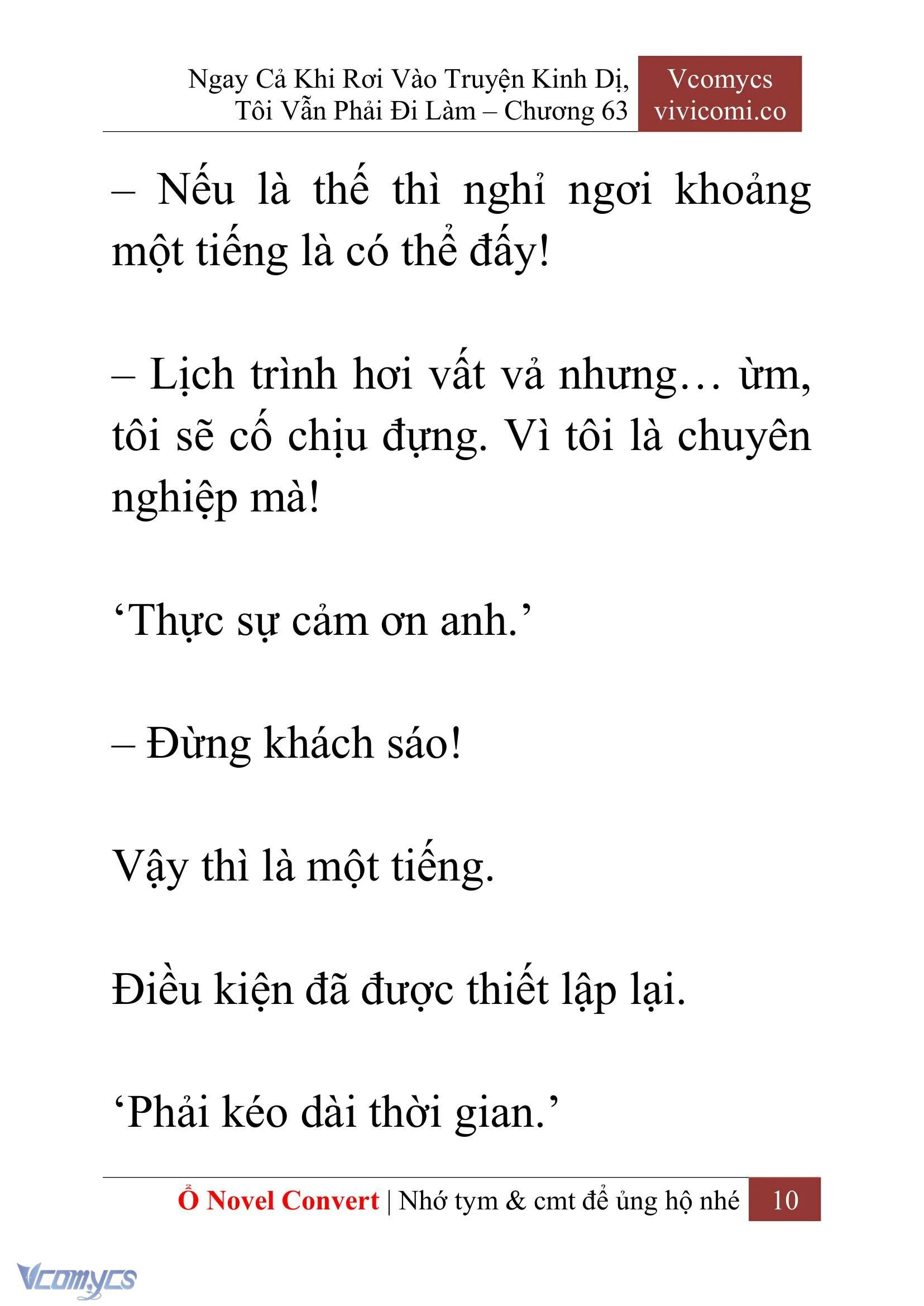 [Novel] Ngay Cả Khi Rơi Vào Truyện Kinh Dị, Tôi Vẫn Phải Đi Làm Chapter  63 - 13