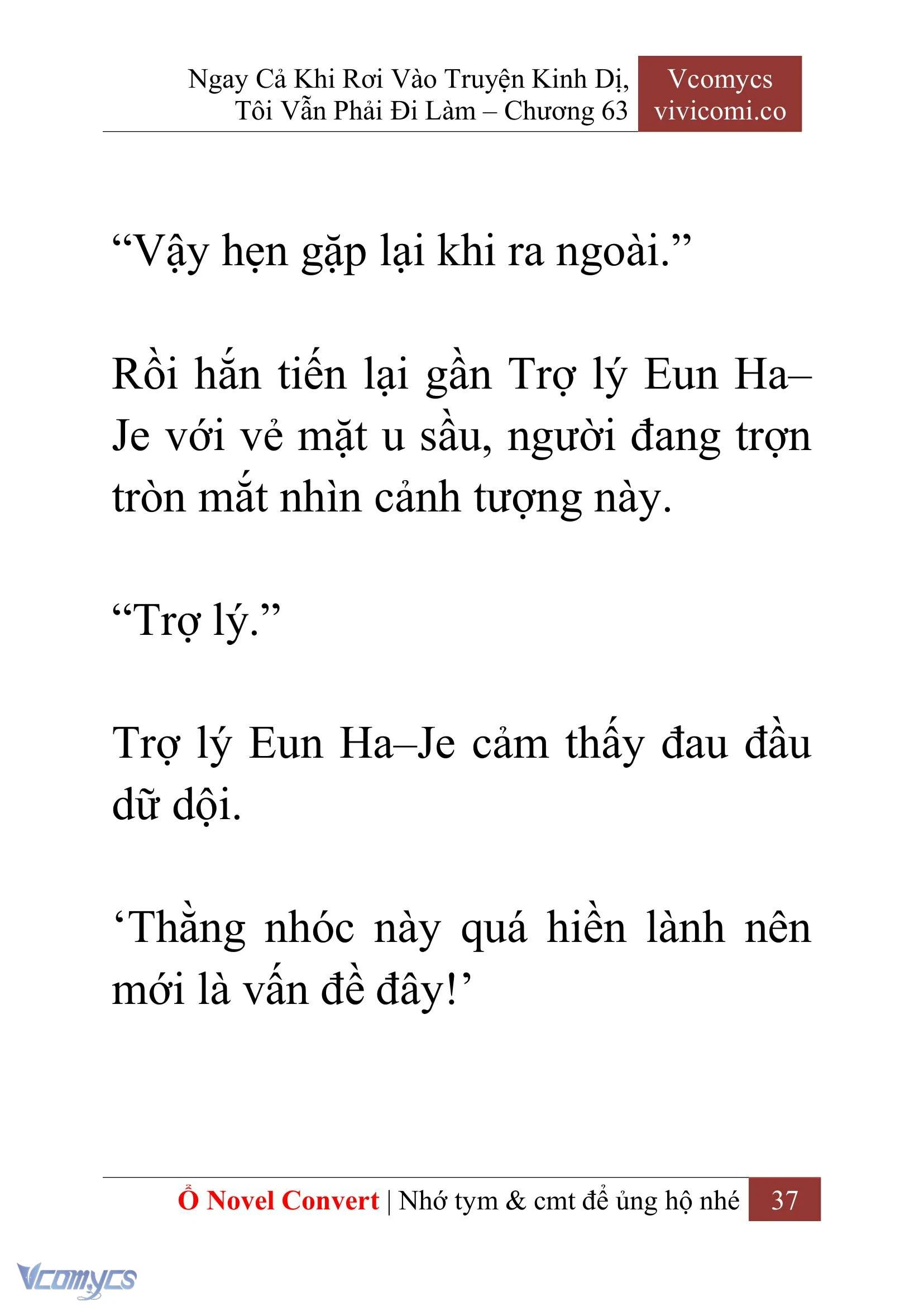 [Novel] Ngay Cả Khi Rơi Vào Truyện Kinh Dị, Tôi Vẫn Phải Đi Làm Chapter  63 - 40