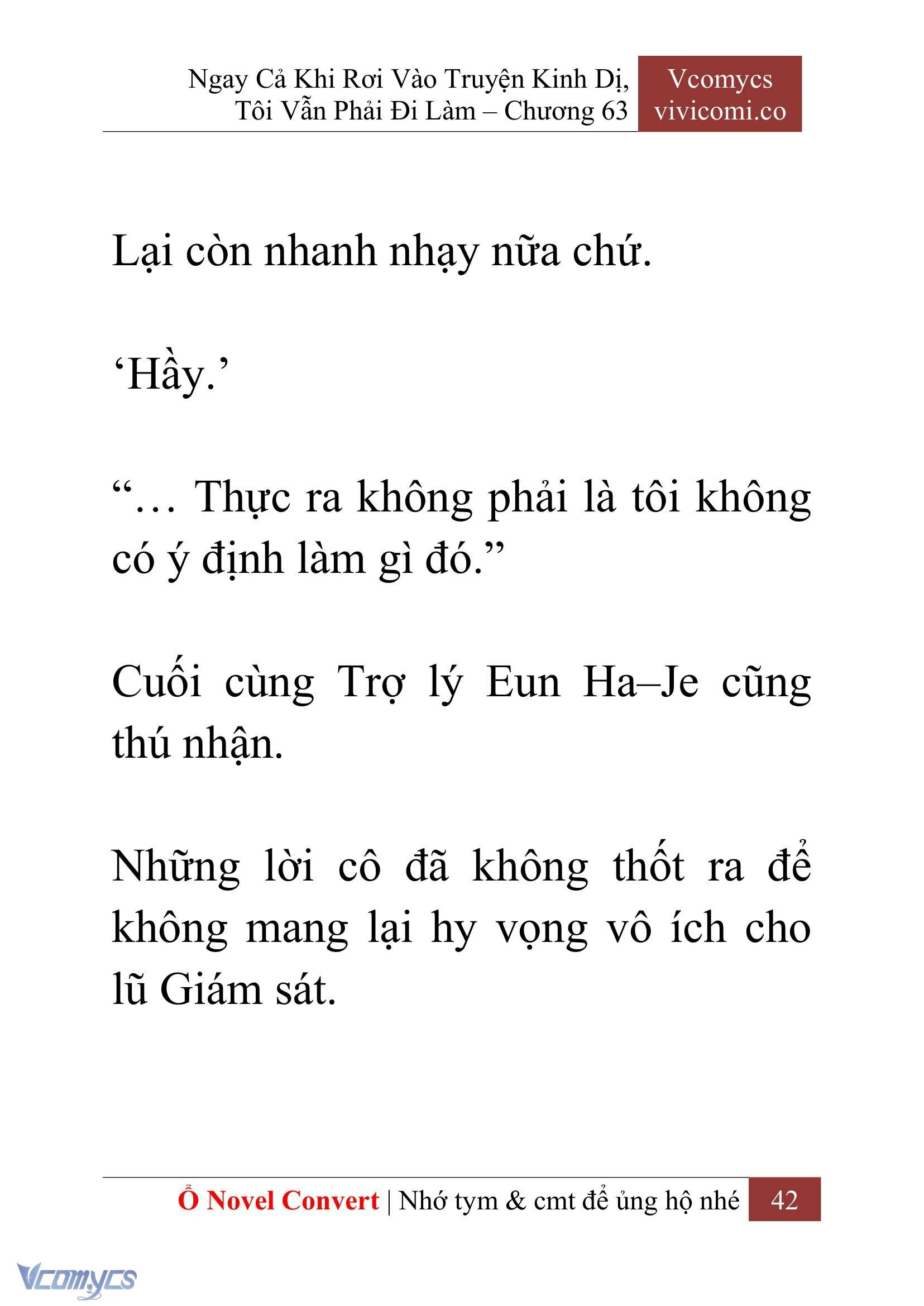 [Novel] Ngay Cả Khi Rơi Vào Truyện Kinh Dị, Tôi Vẫn Phải Đi Làm Chapter  63 - 45