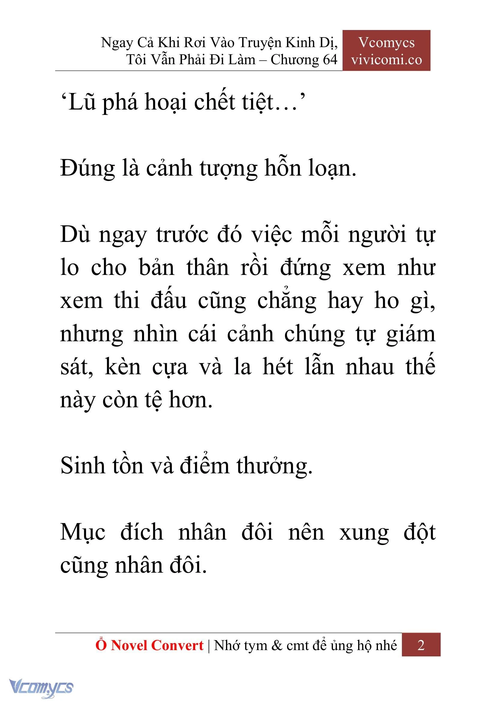 [Novel] Ngay Cả Khi Rơi Vào Truyện Kinh Dị, Tôi Vẫn Phải Đi Làm Chapter  64 - 5