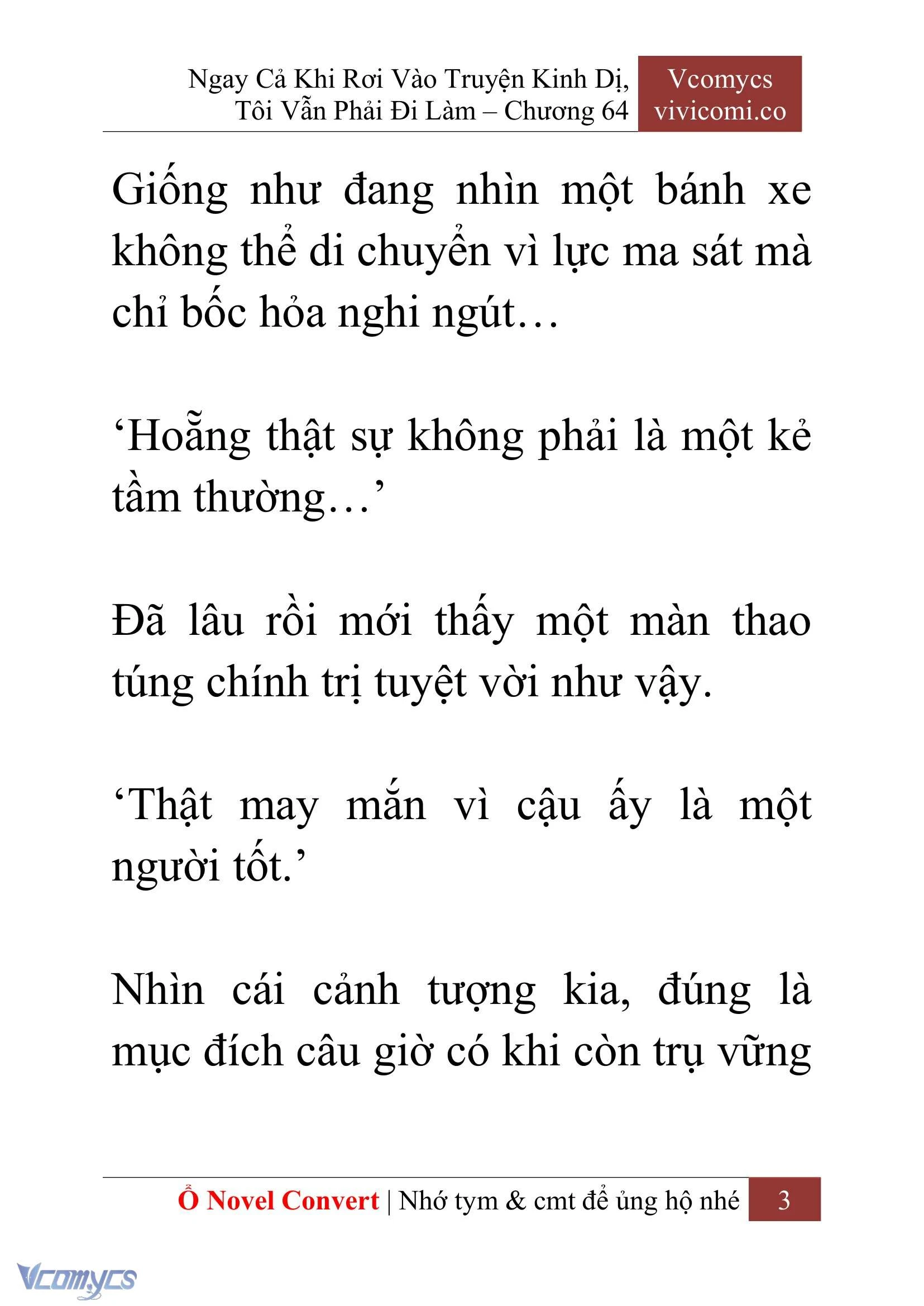 [Novel] Ngay Cả Khi Rơi Vào Truyện Kinh Dị, Tôi Vẫn Phải Đi Làm Chapter  64 - 6