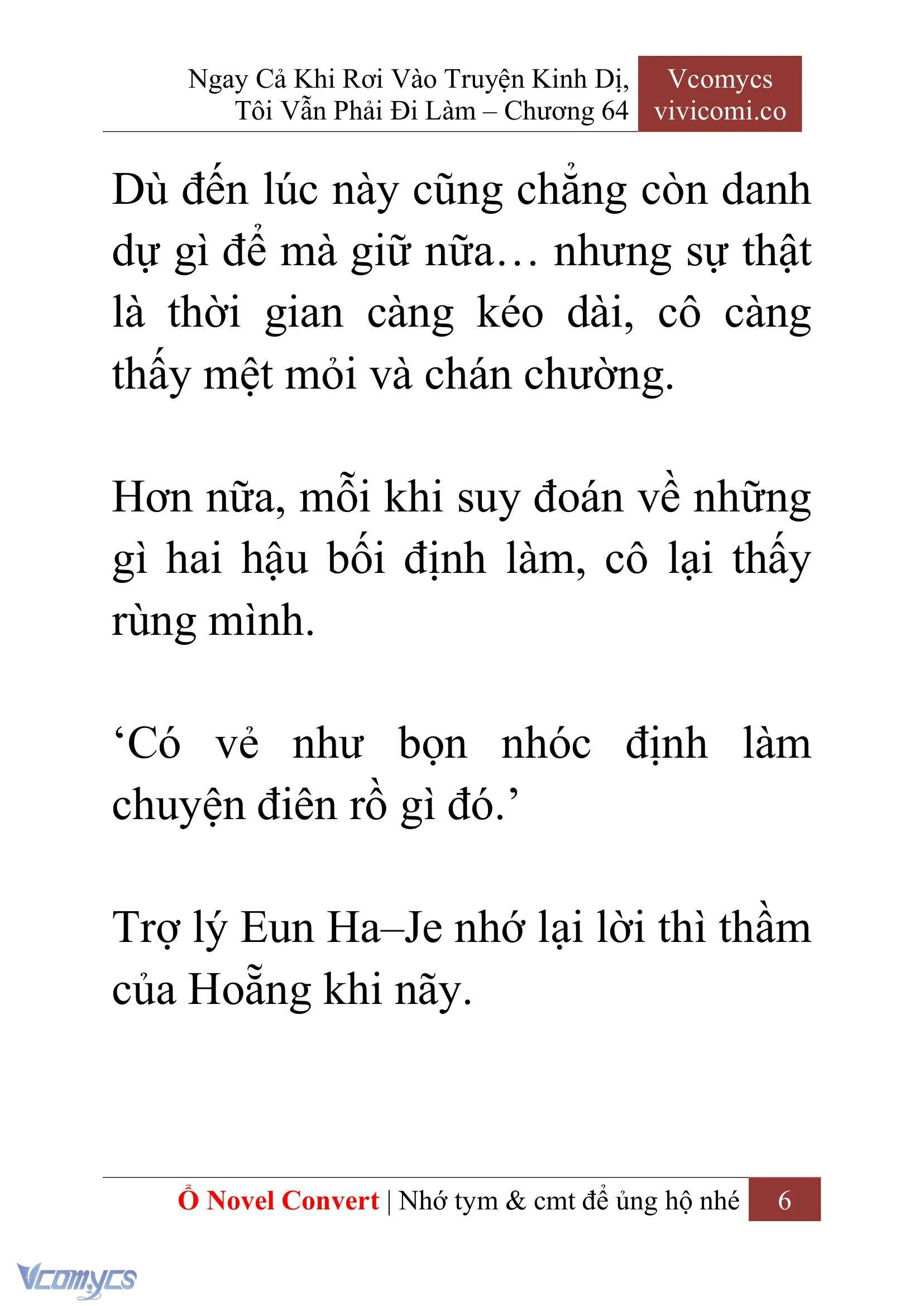 [Novel] Ngay Cả Khi Rơi Vào Truyện Kinh Dị, Tôi Vẫn Phải Đi Làm Chapter  64 - 9