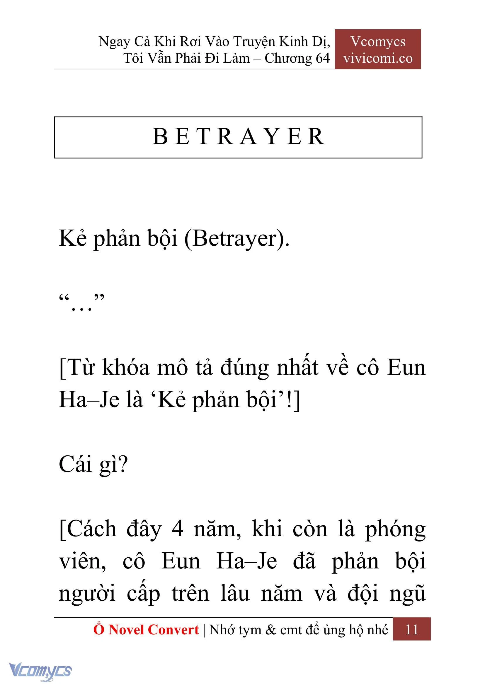 [Novel] Ngay Cả Khi Rơi Vào Truyện Kinh Dị, Tôi Vẫn Phải Đi Làm Chapter  64 - 14
