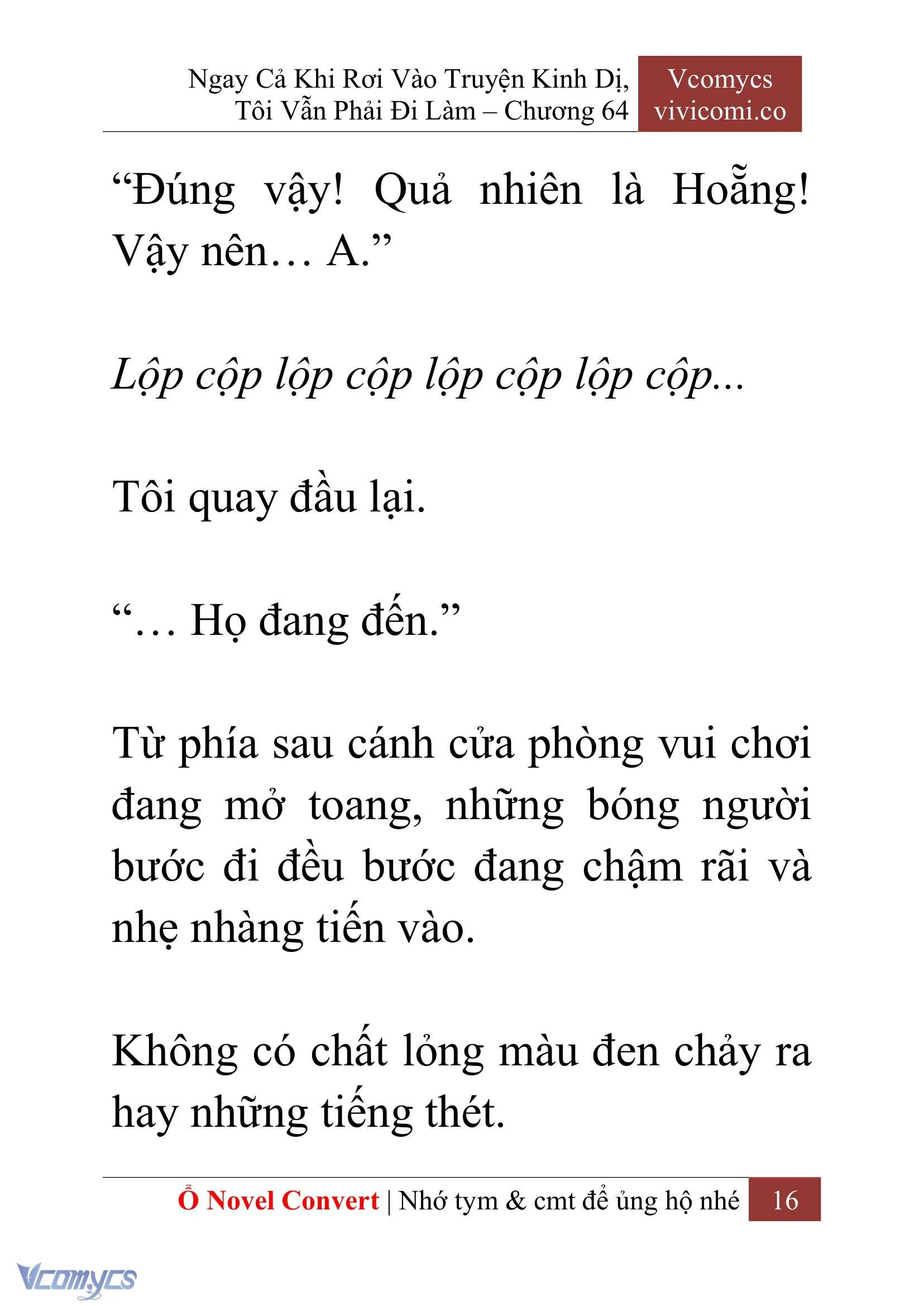 [Novel] Ngay Cả Khi Rơi Vào Truyện Kinh Dị, Tôi Vẫn Phải Đi Làm Chapter  64 - 19