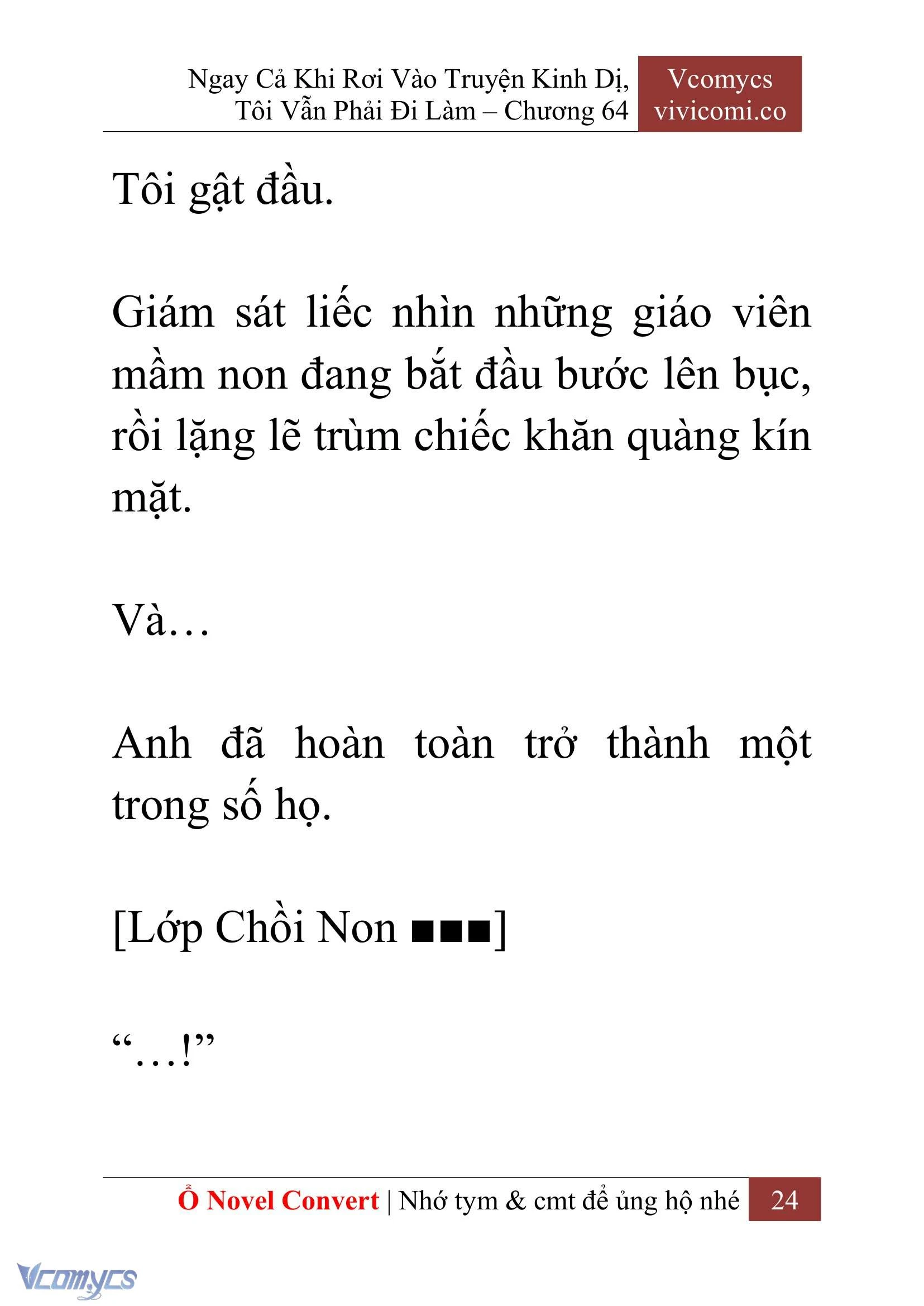 [Novel] Ngay Cả Khi Rơi Vào Truyện Kinh Dị, Tôi Vẫn Phải Đi Làm Chapter  64 - 27